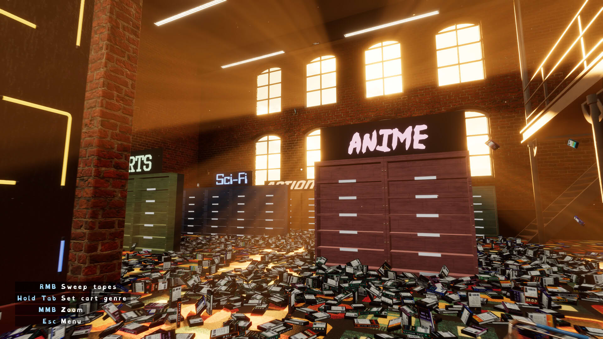 Screenshot for Octbuster: Video Rental Store Cleanup