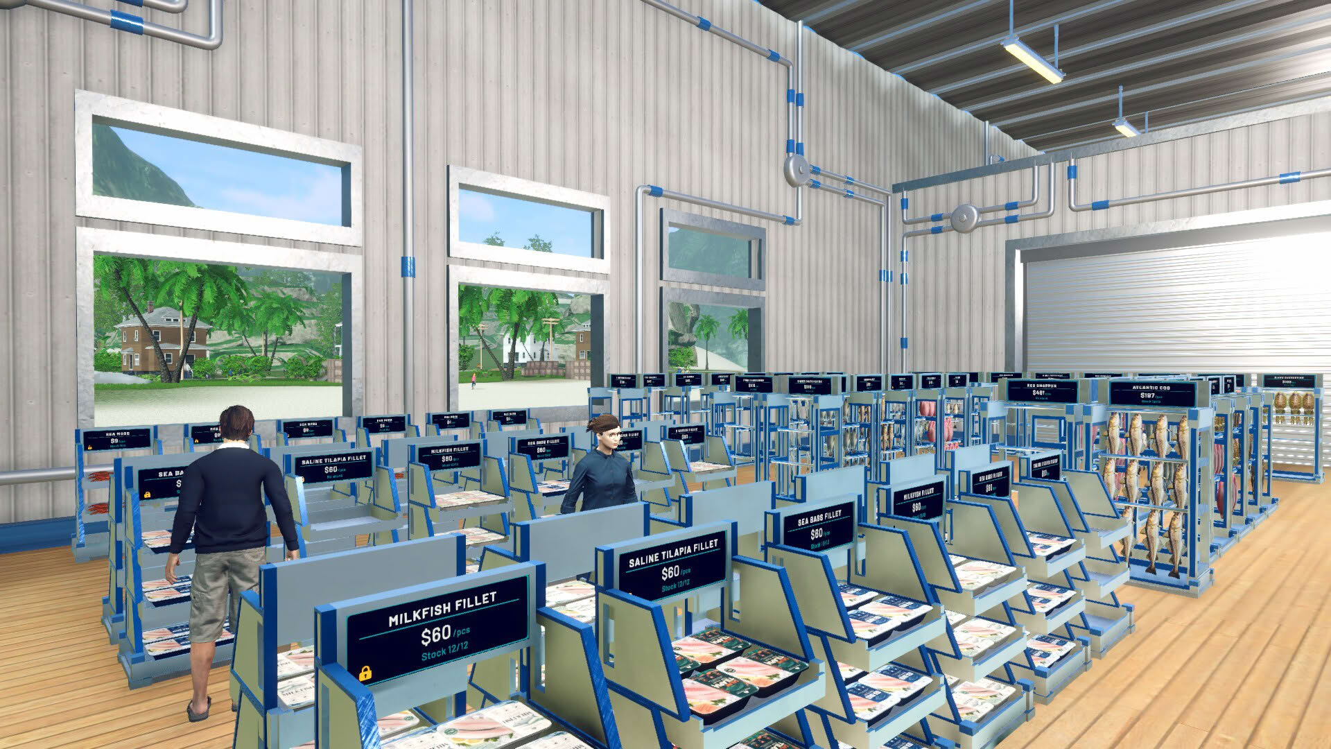 Screenshot for Aqua Factory Simulator