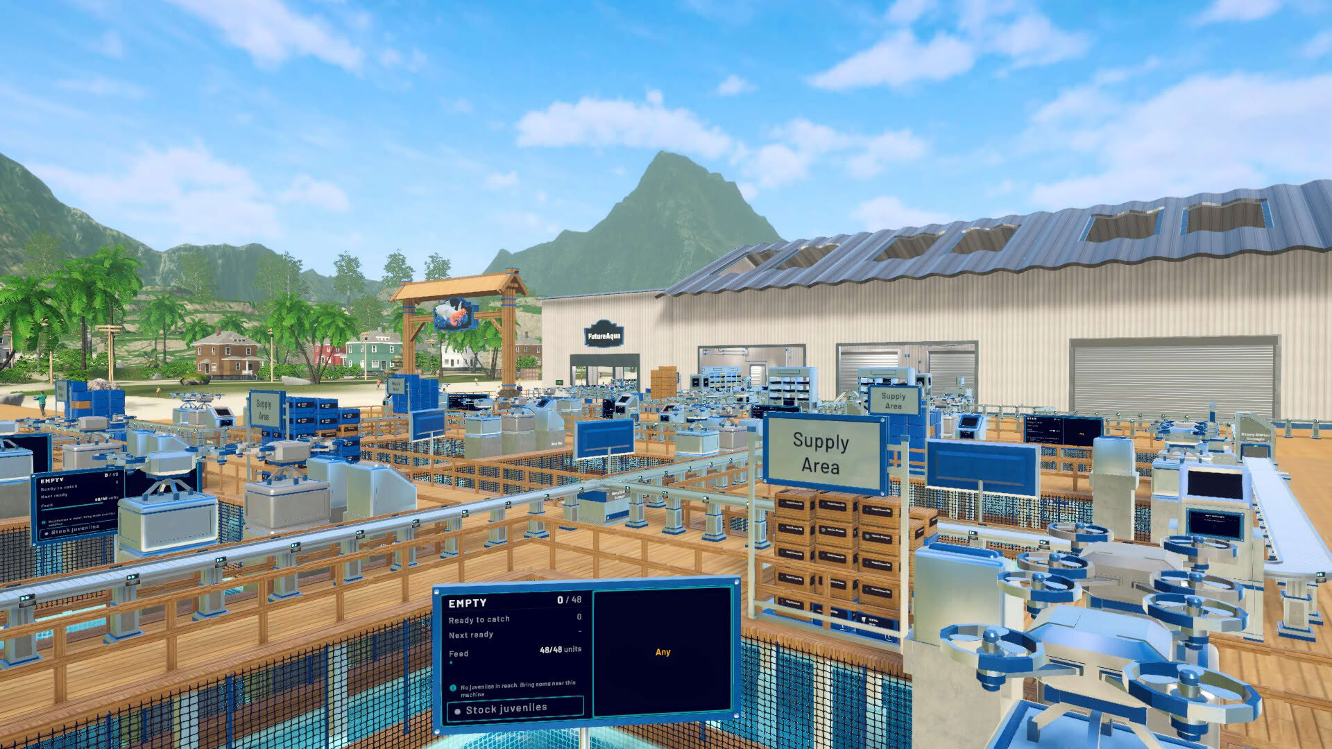 Screenshot for Aqua Factory Simulator