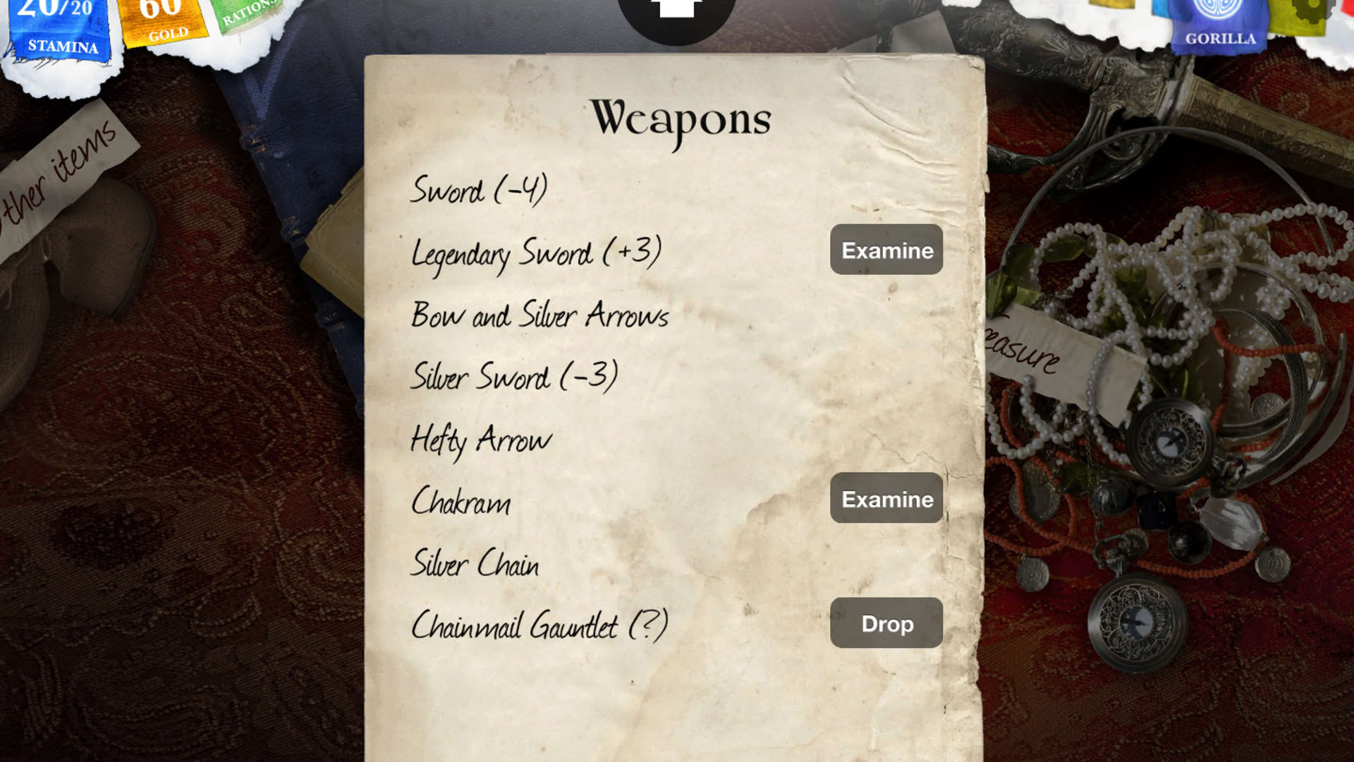 Screenshot for Sorcery! Part 4