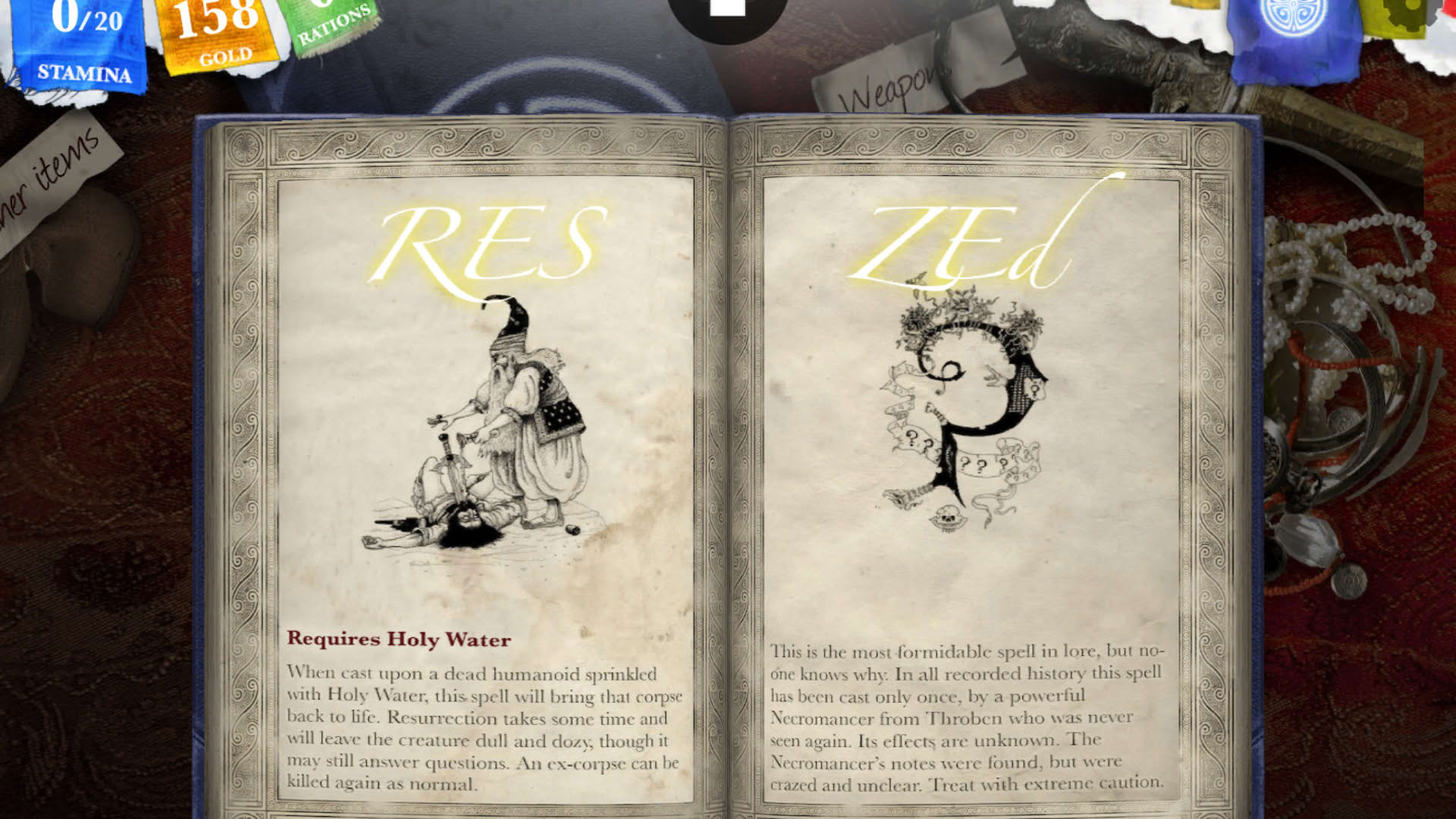 Screenshot for Sorcery! Part 4