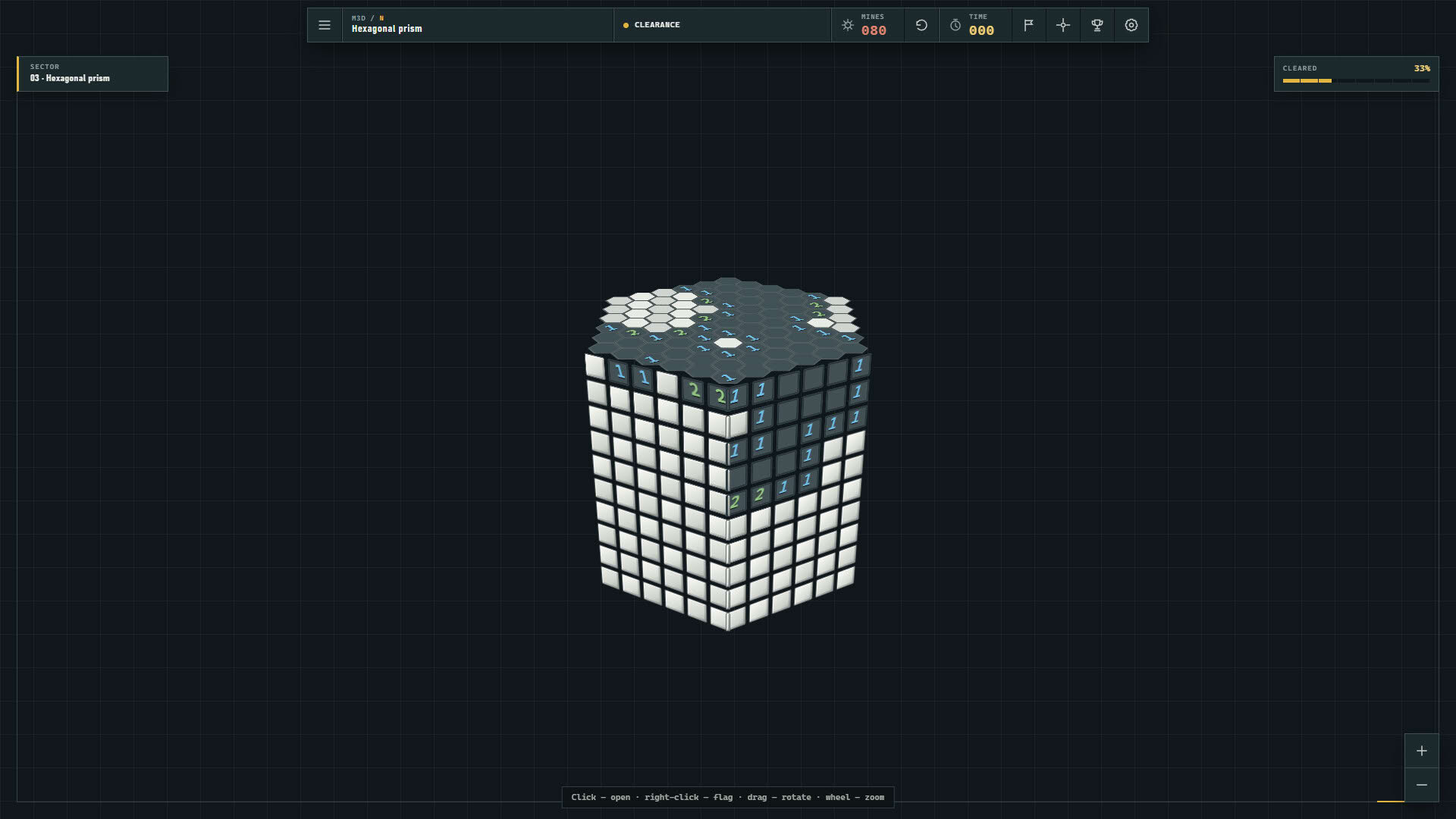 Screenshot for Minesweeper 3D