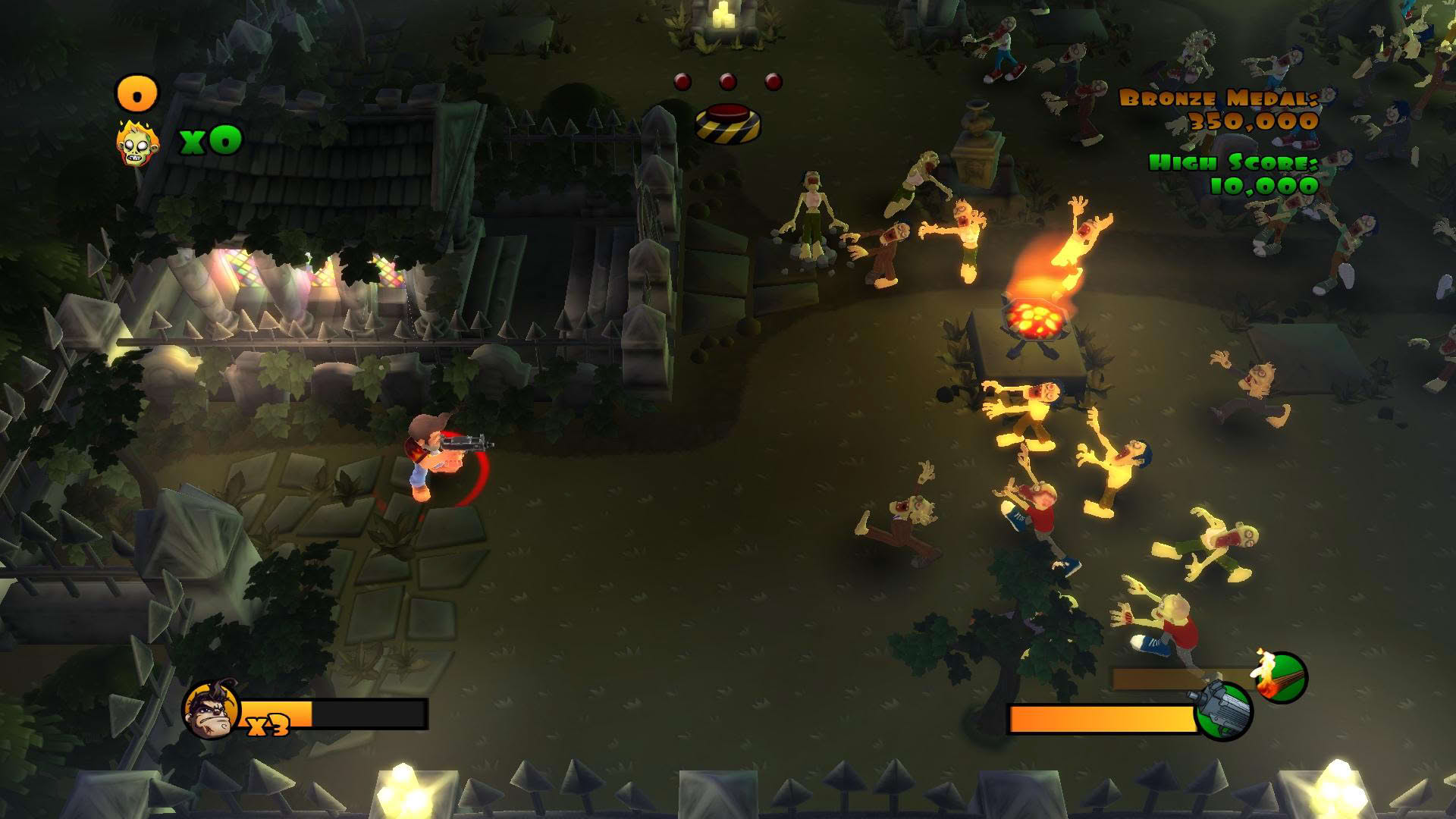 Screenshot for Burn Zombie Burn!