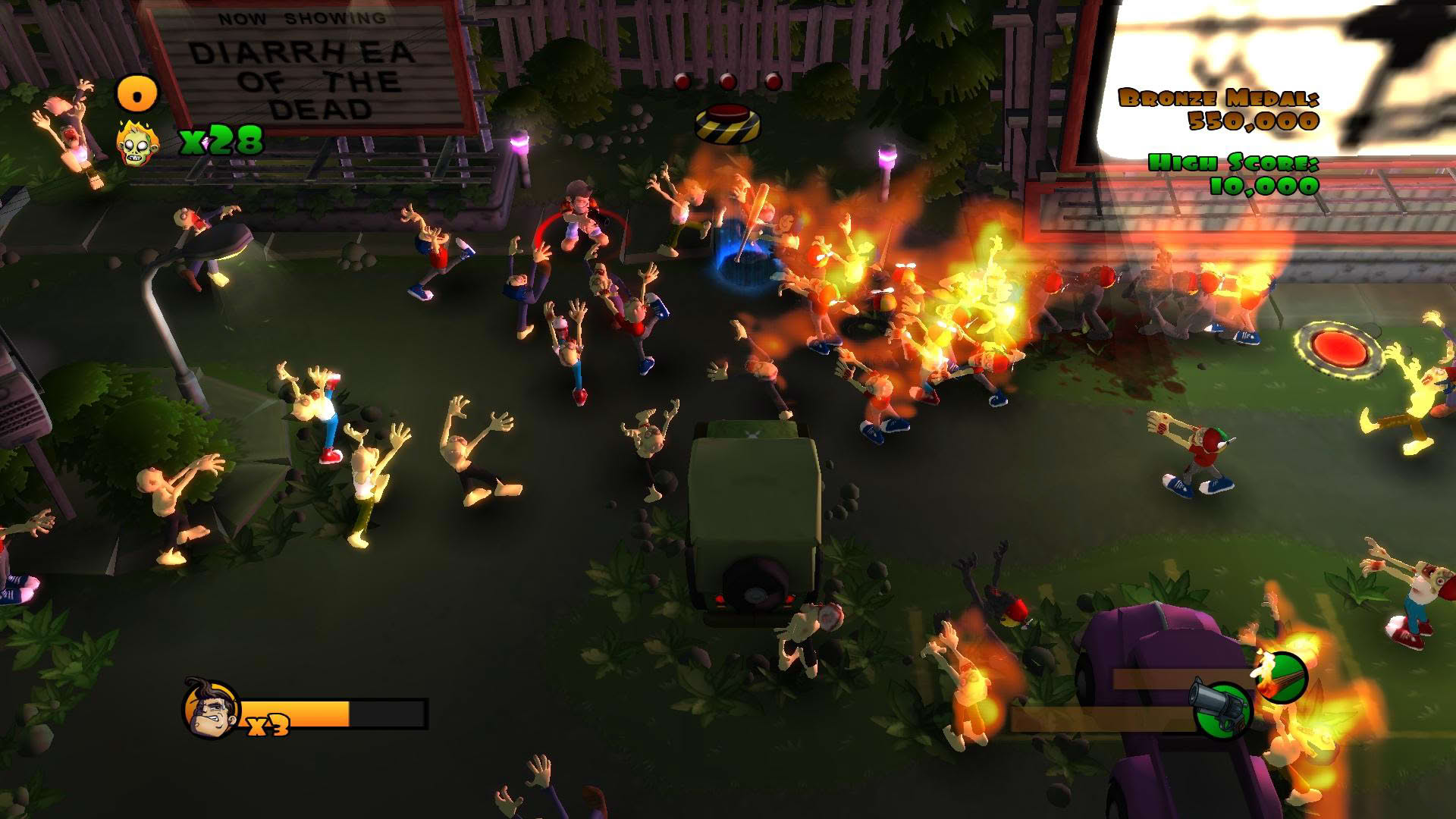 Screenshot for Burn Zombie Burn!