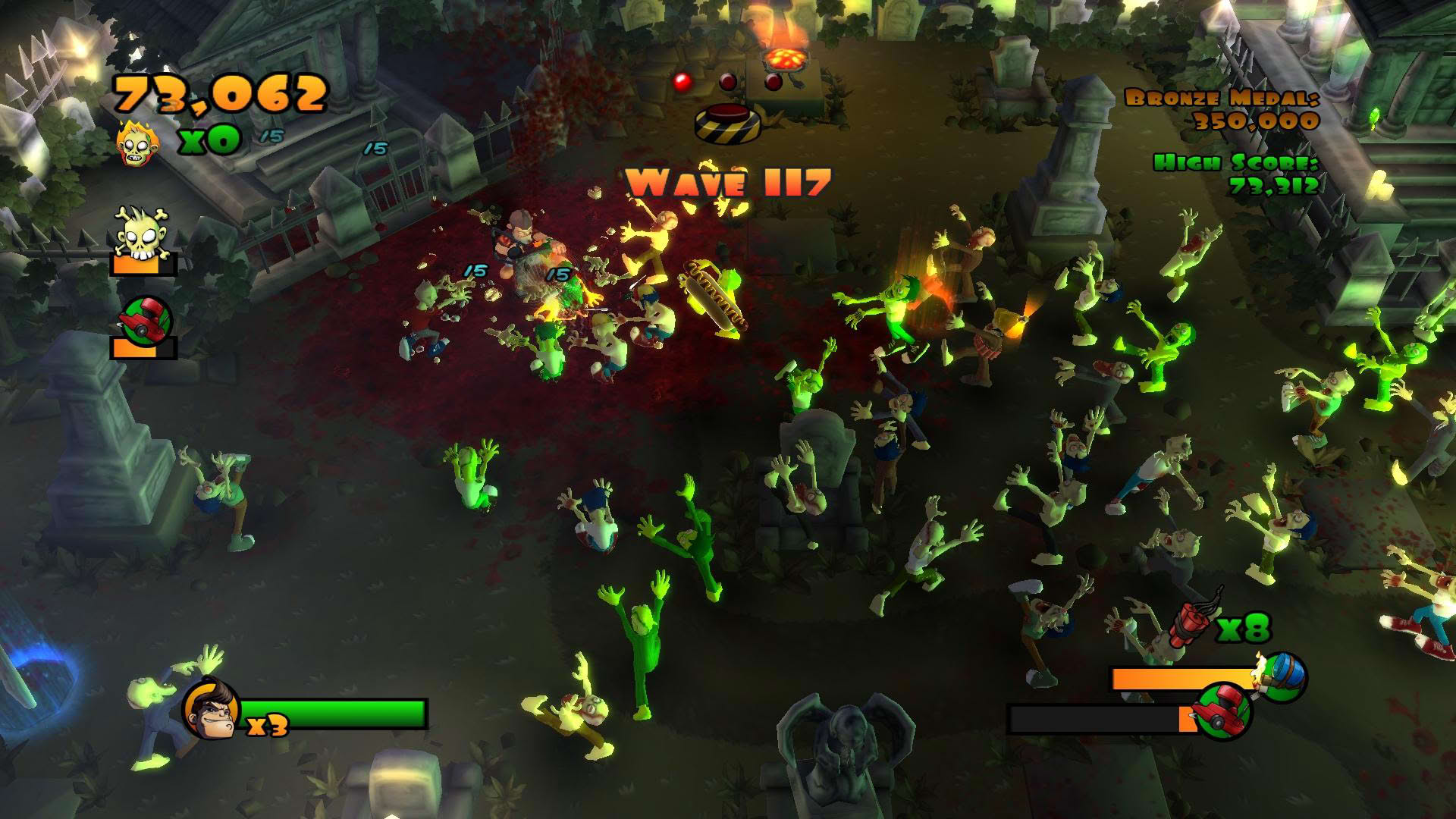 Screenshot for Burn Zombie Burn!