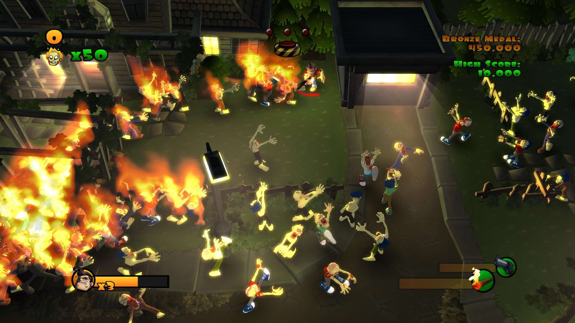 Screenshot for Burn Zombie Burn!