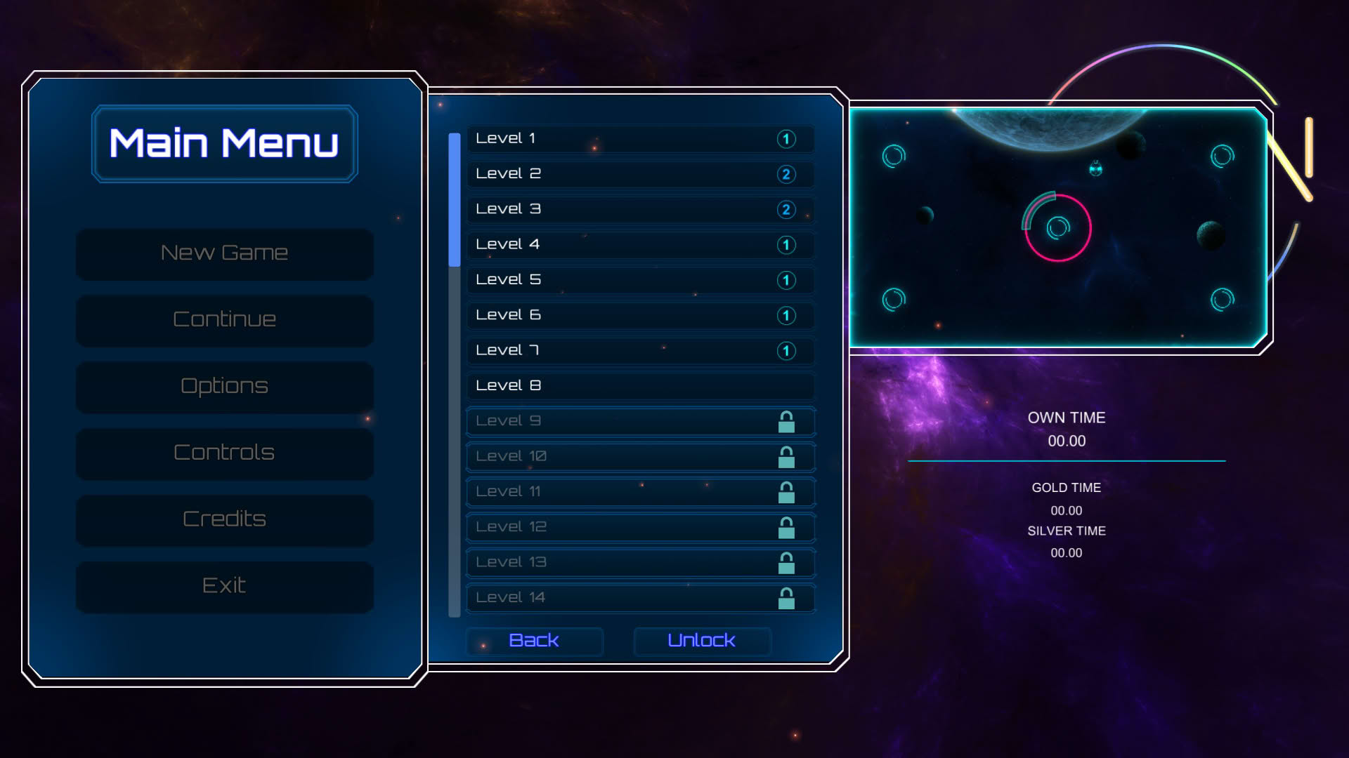 Screenshot for Neon Space 2