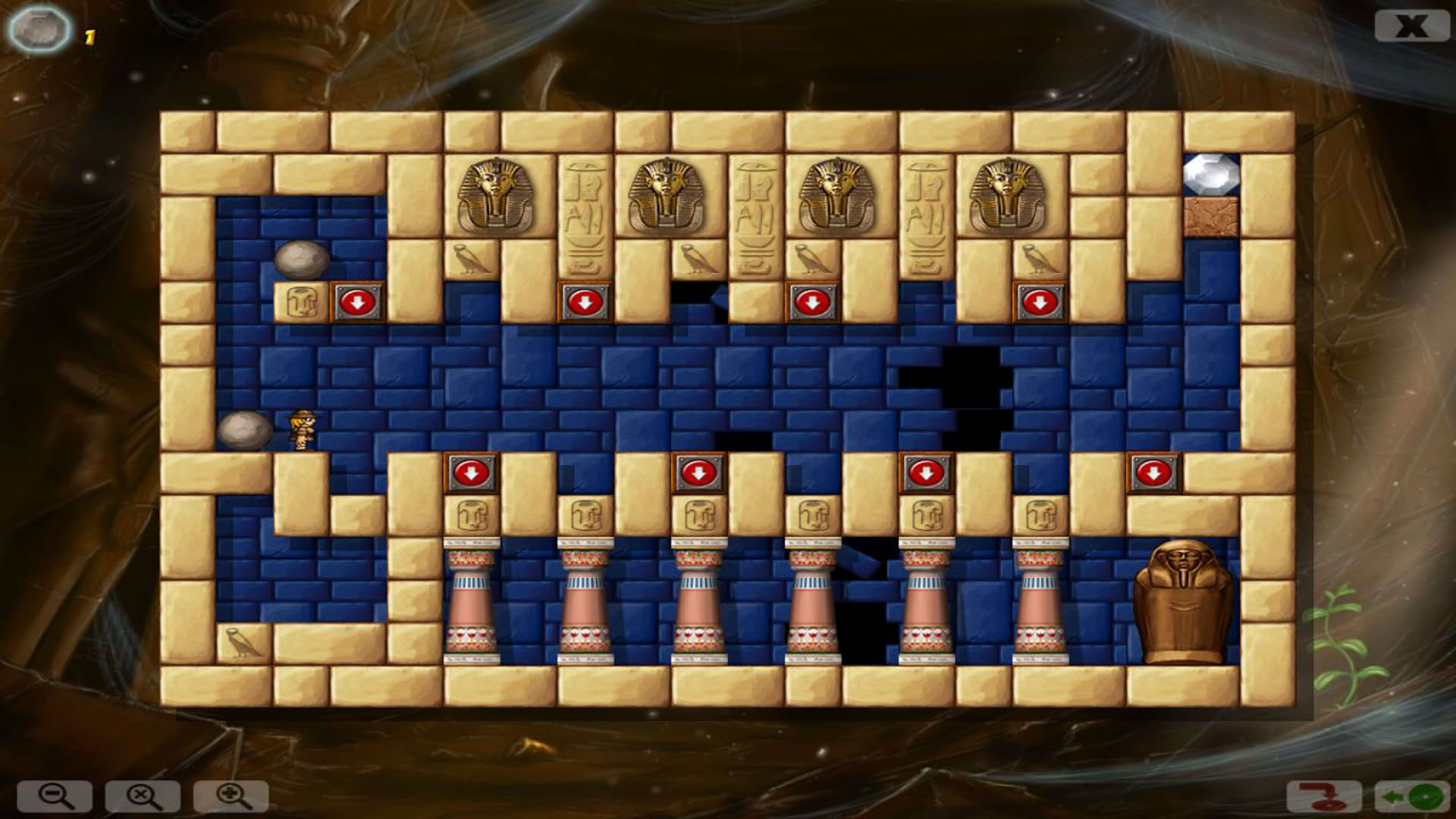 Screenshot for Diamond Joyce and the Secrets of Crystal Cave