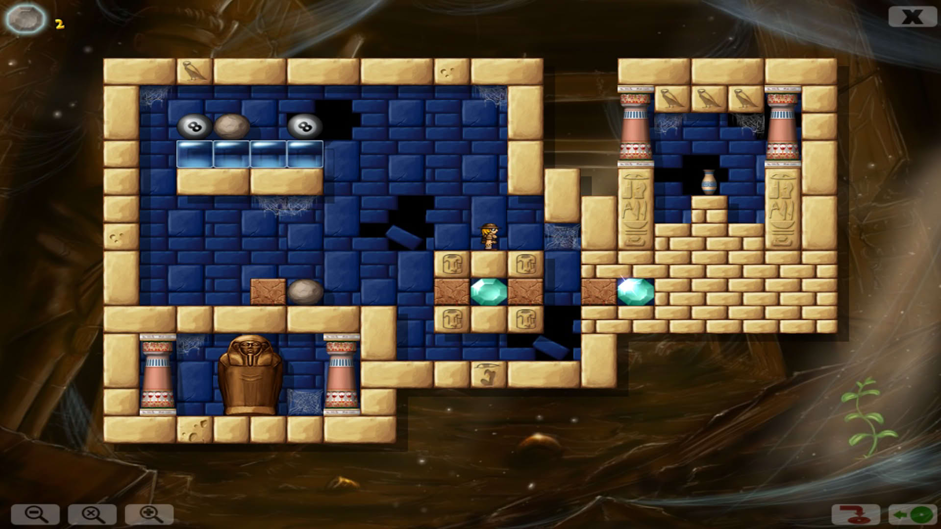 Screenshot for Diamond Joyce and the Secrets of Crystal Cave