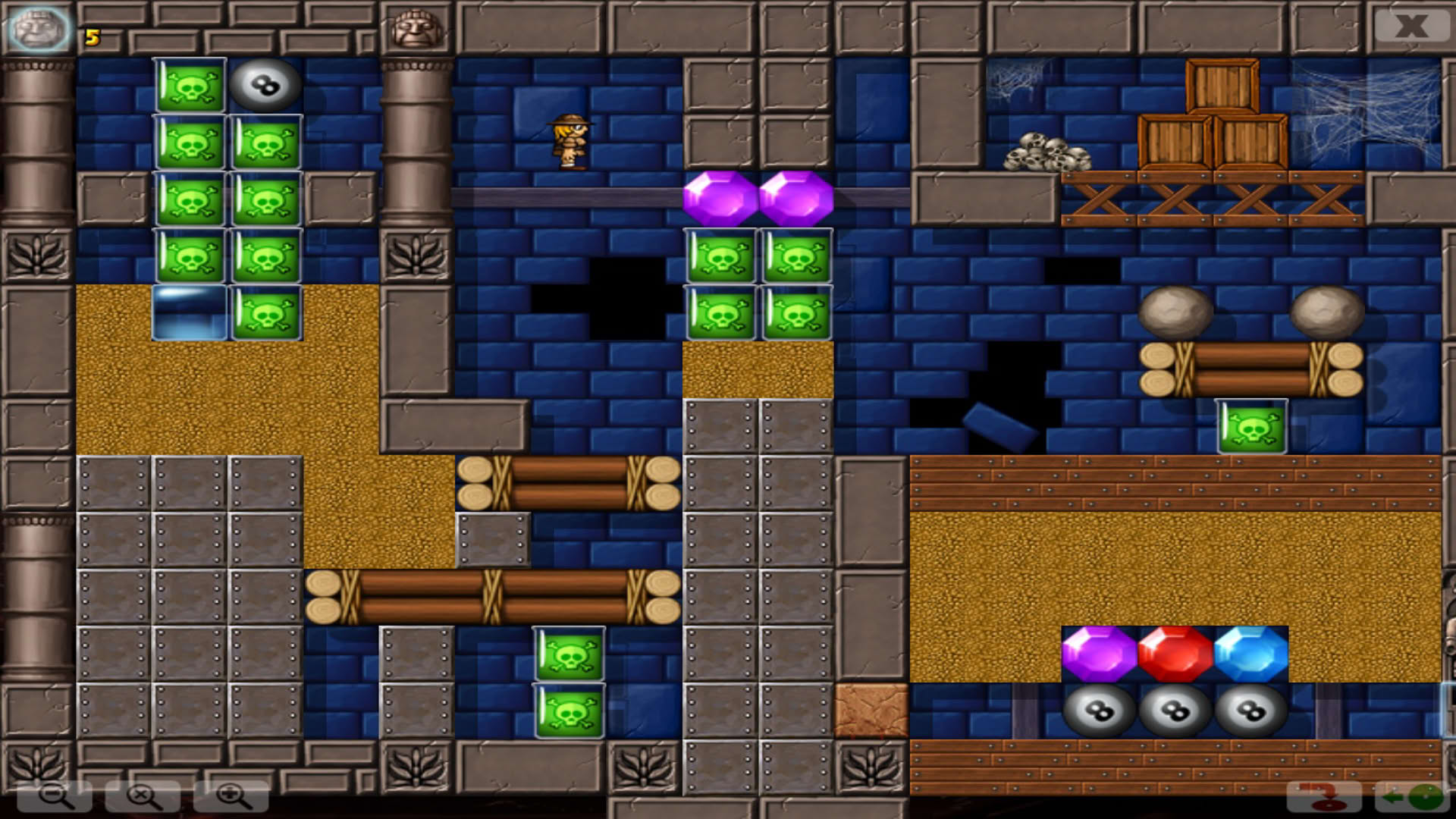 Screenshot for Diamond Joyce and the Secrets of Crystal Cave