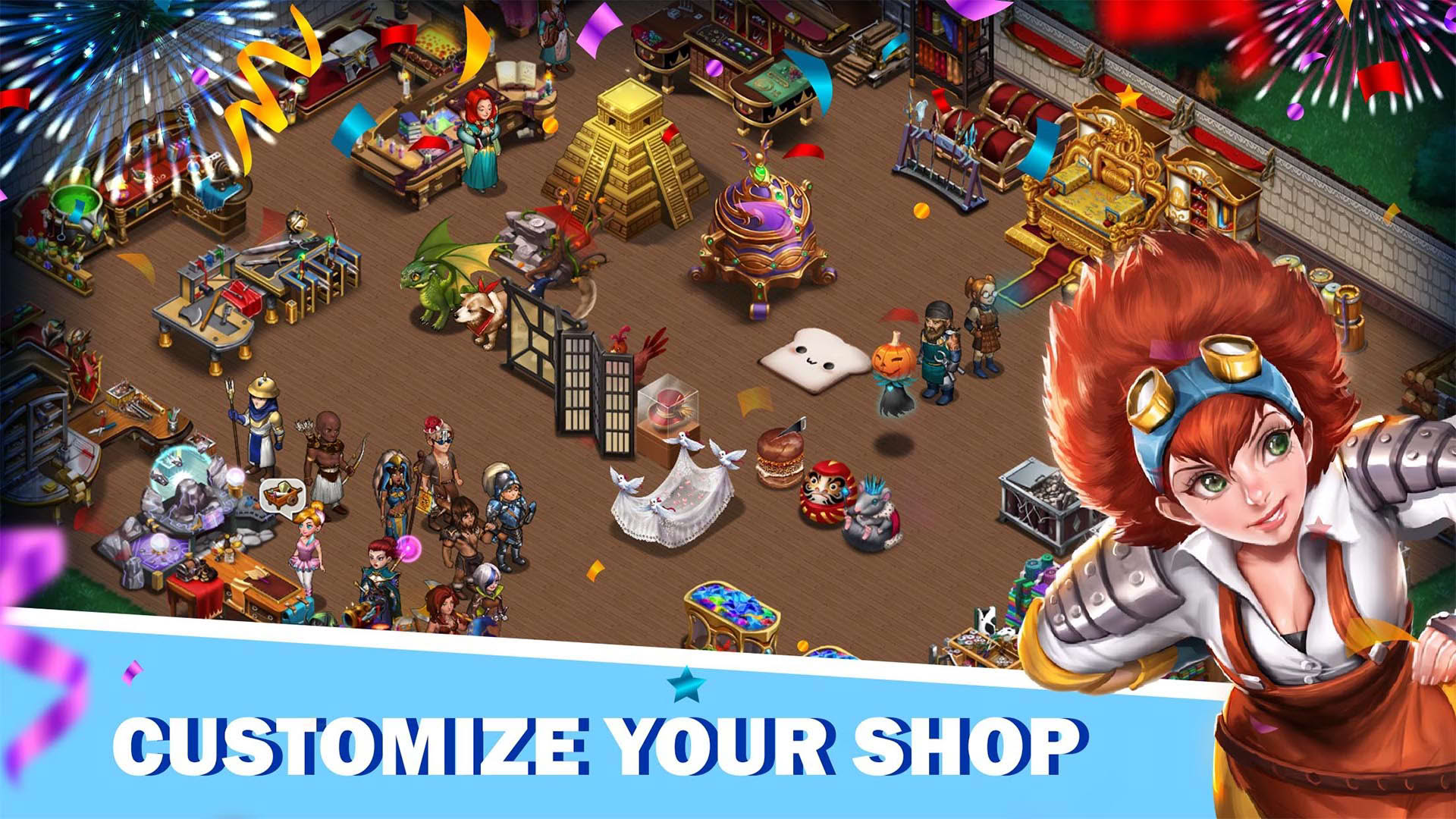 Screenshot for Shop Heroes
