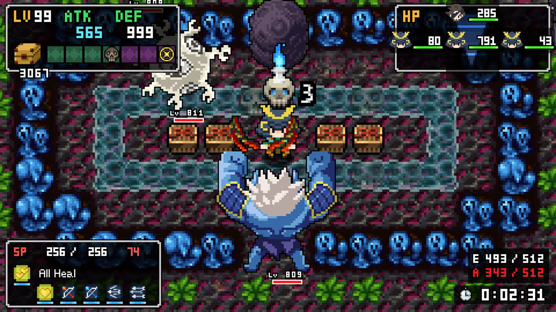 Screenshot for Cladun Returns: This is Sengoku!