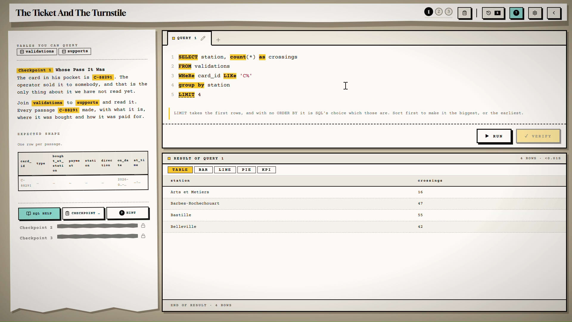 Screenshot for Ghost in the SQL Data