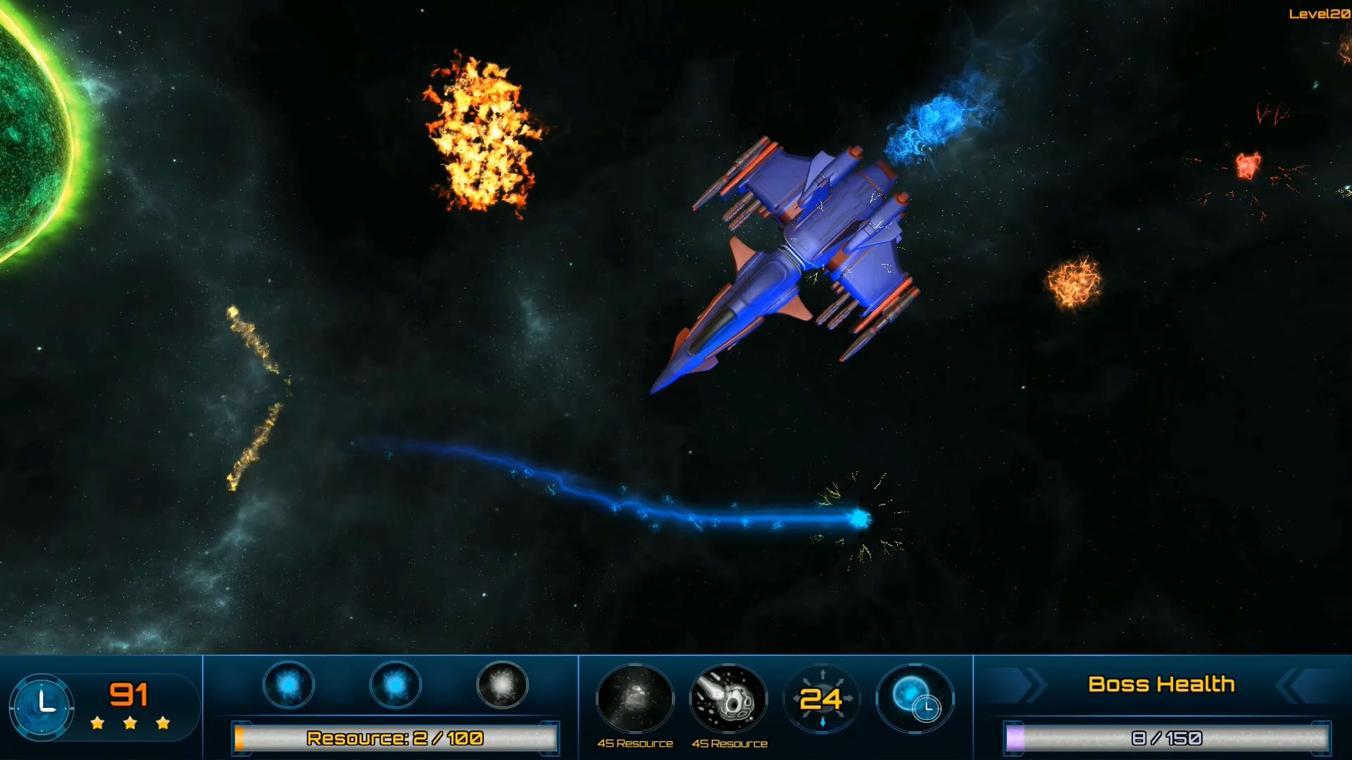 Screenshot for Fly and Destroy