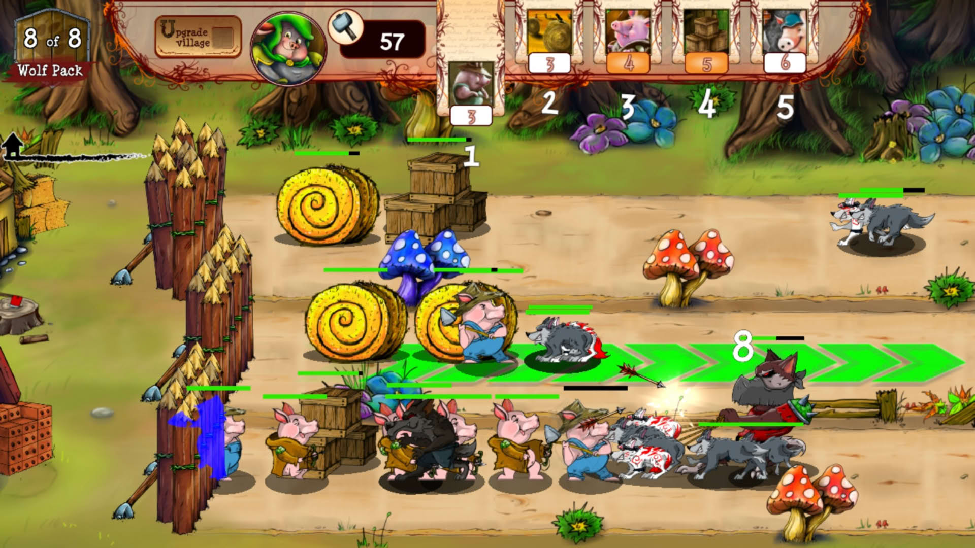 Screenshot for Bacon Tales: Between Pigs and Wolves