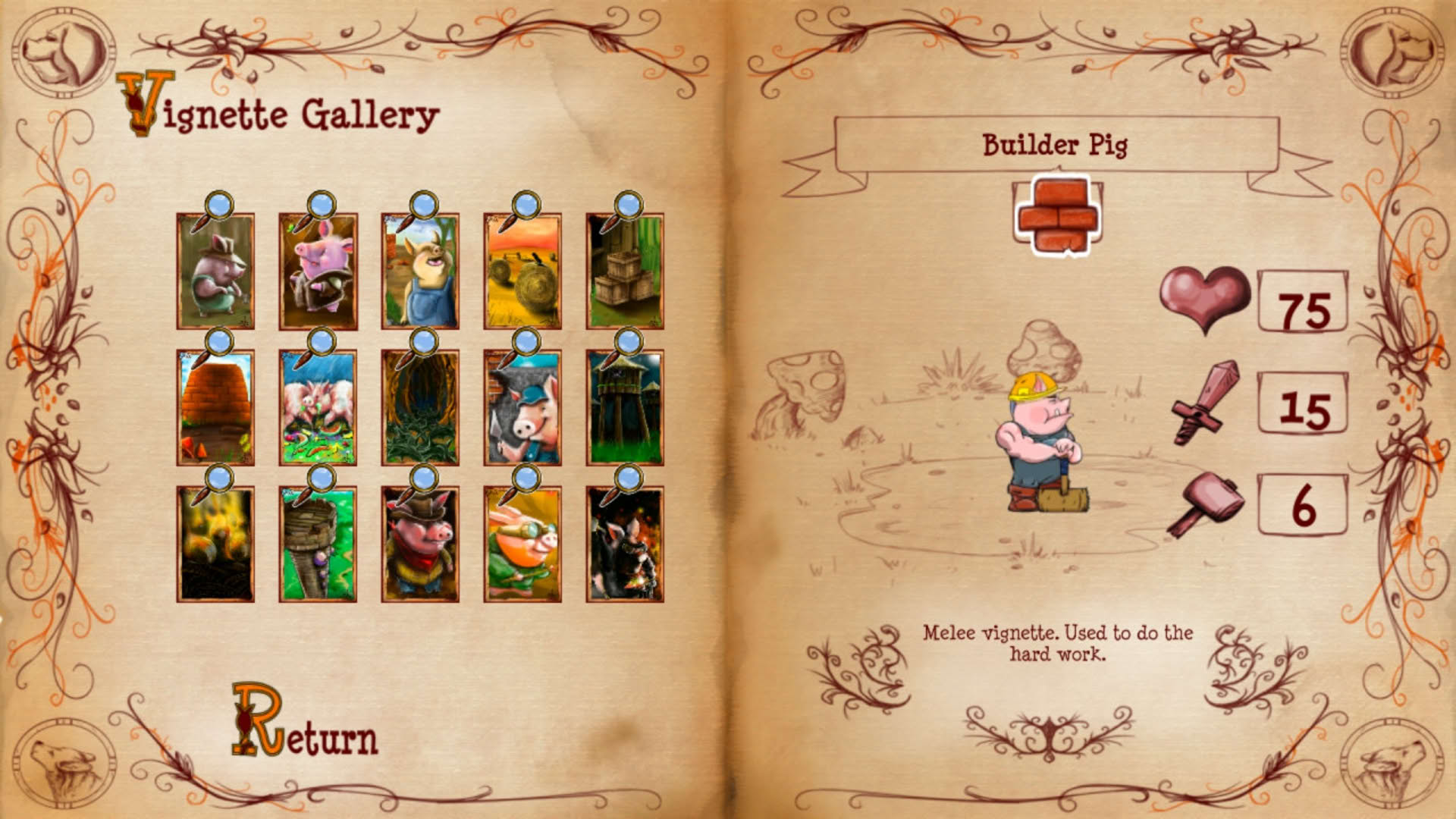 Screenshot for Bacon Tales: Between Pigs and Wolves