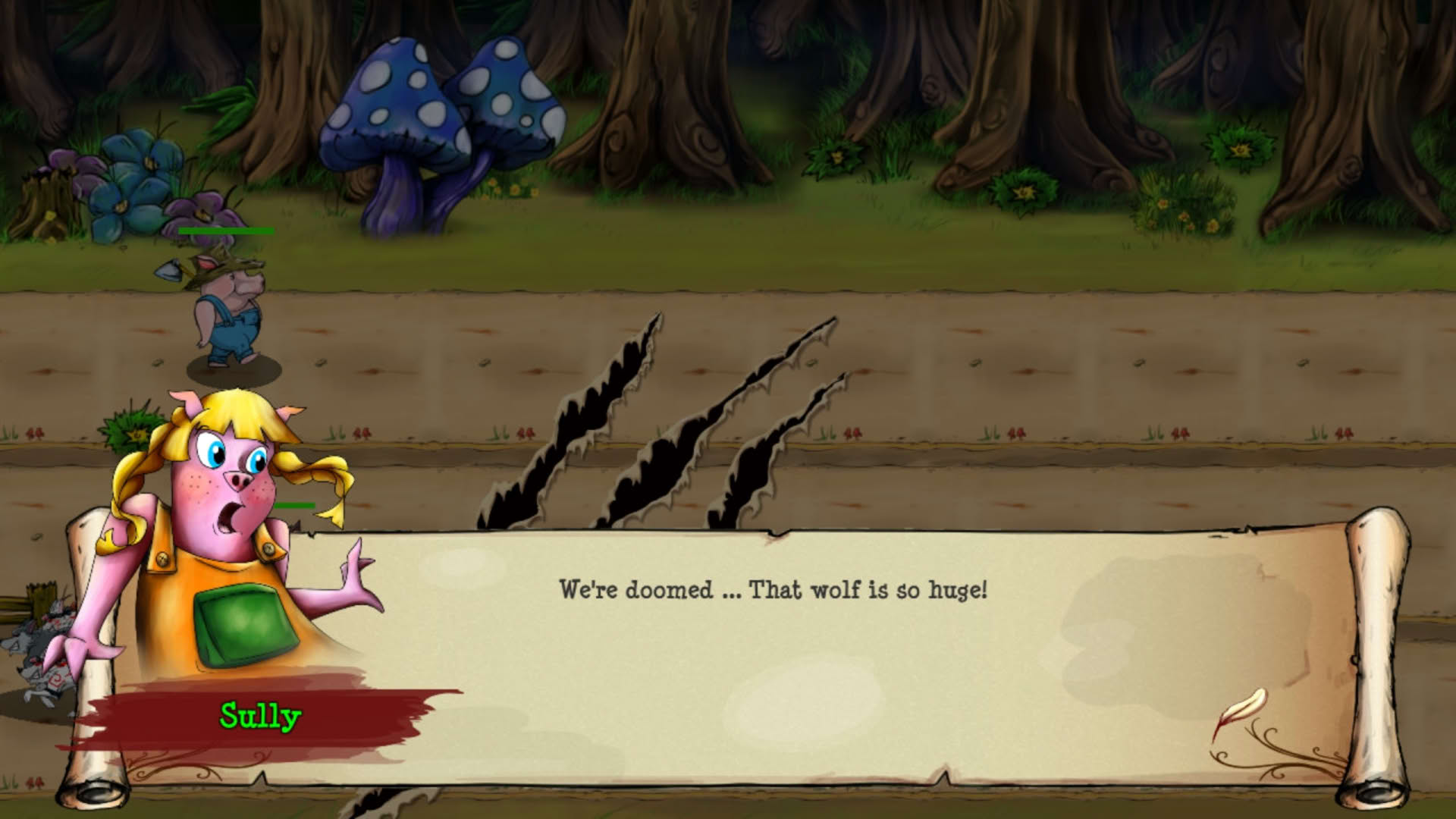 Screenshot for Bacon Tales: Between Pigs and Wolves