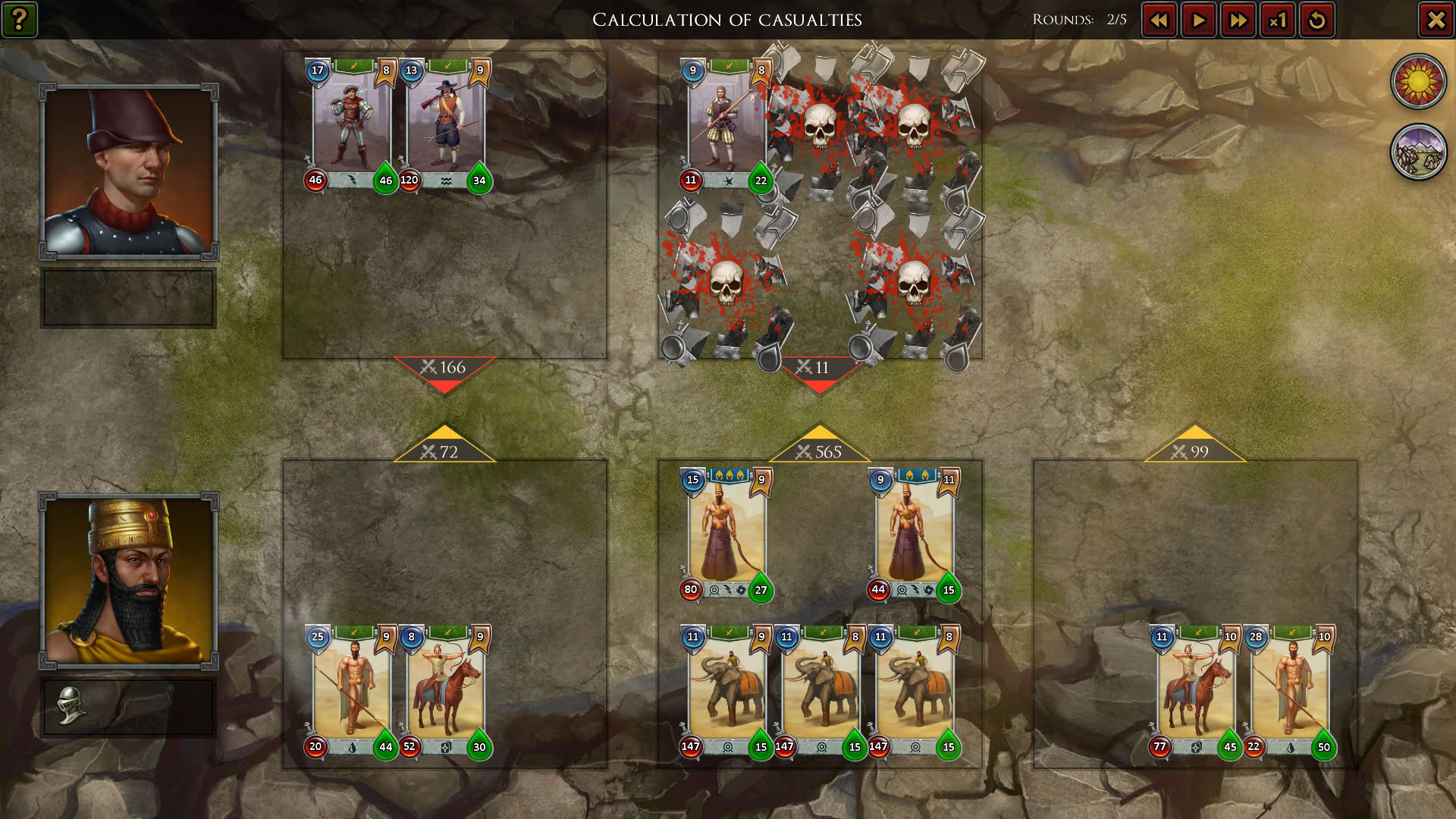 Screenshot for Strategy & Tactics: Dark Ages