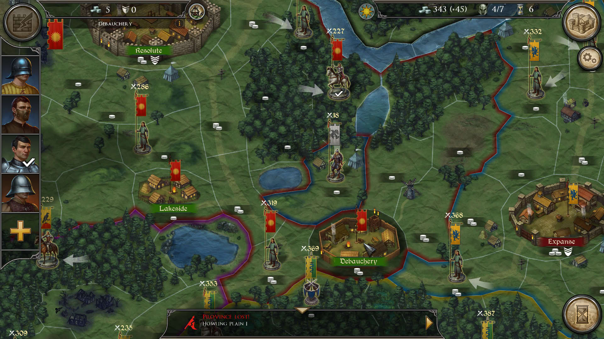 Screenshot for Strategy & Tactics: Dark Ages