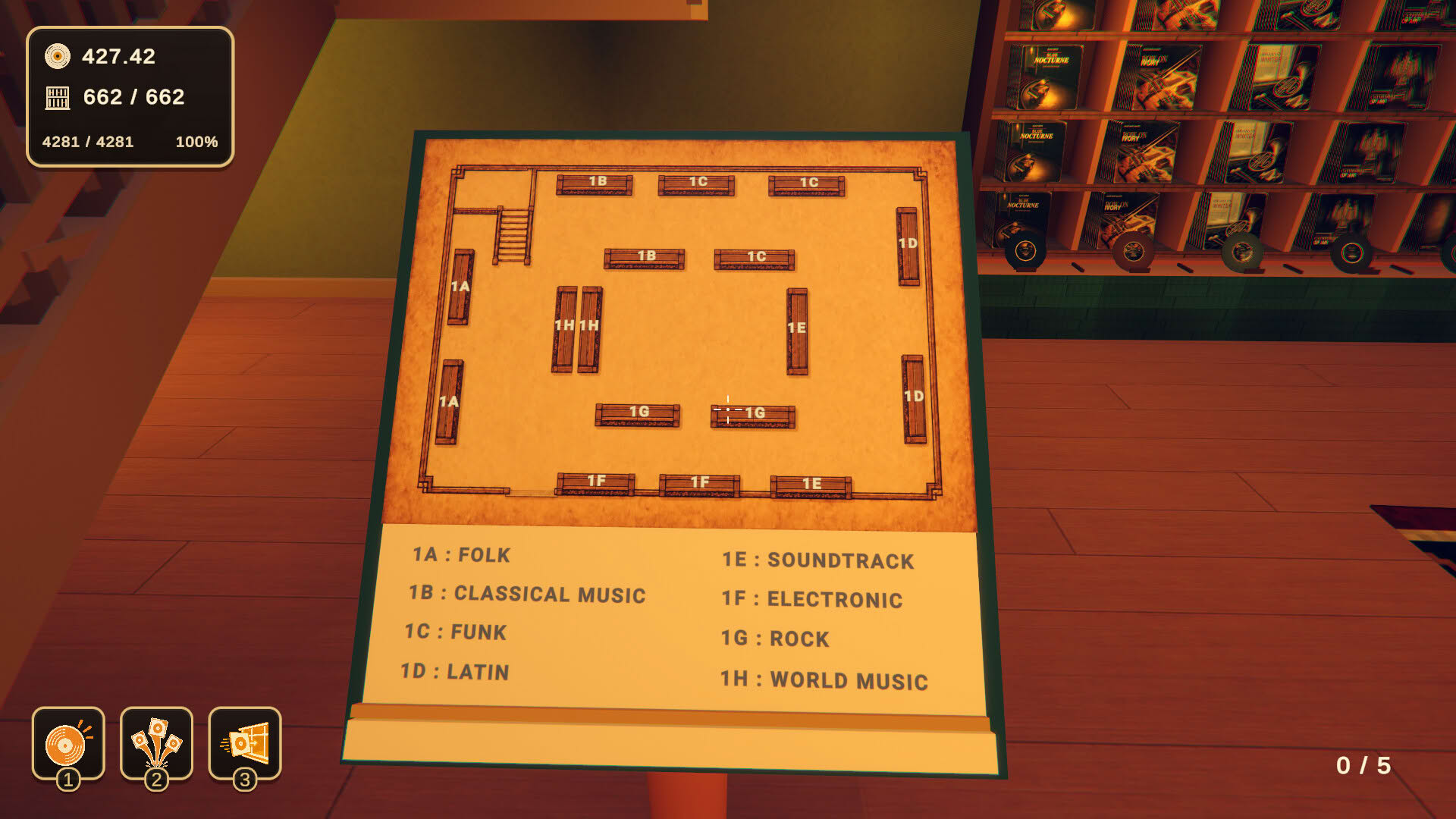 Screenshot for Vinyl Store: Tidy Up!