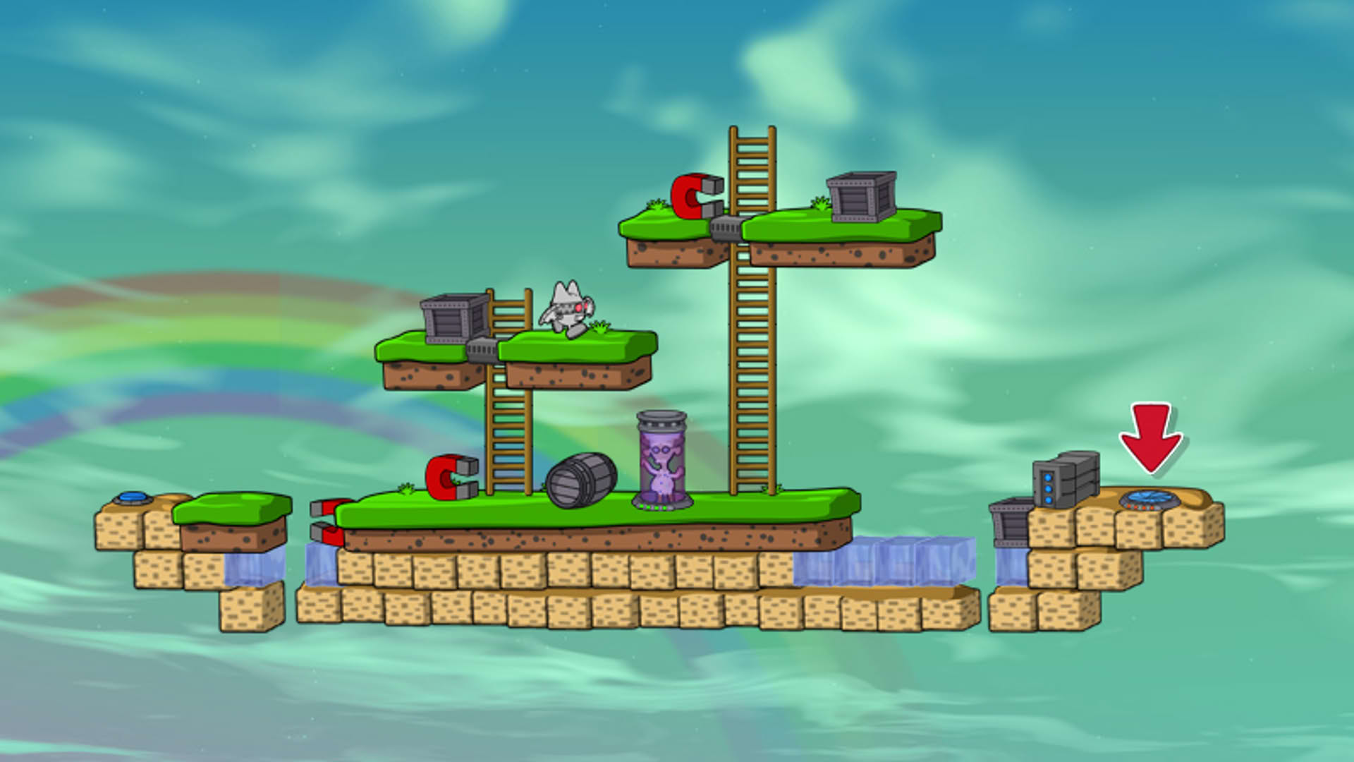 Screenshot for Professor Fizzwizzle and the Molten Mystery