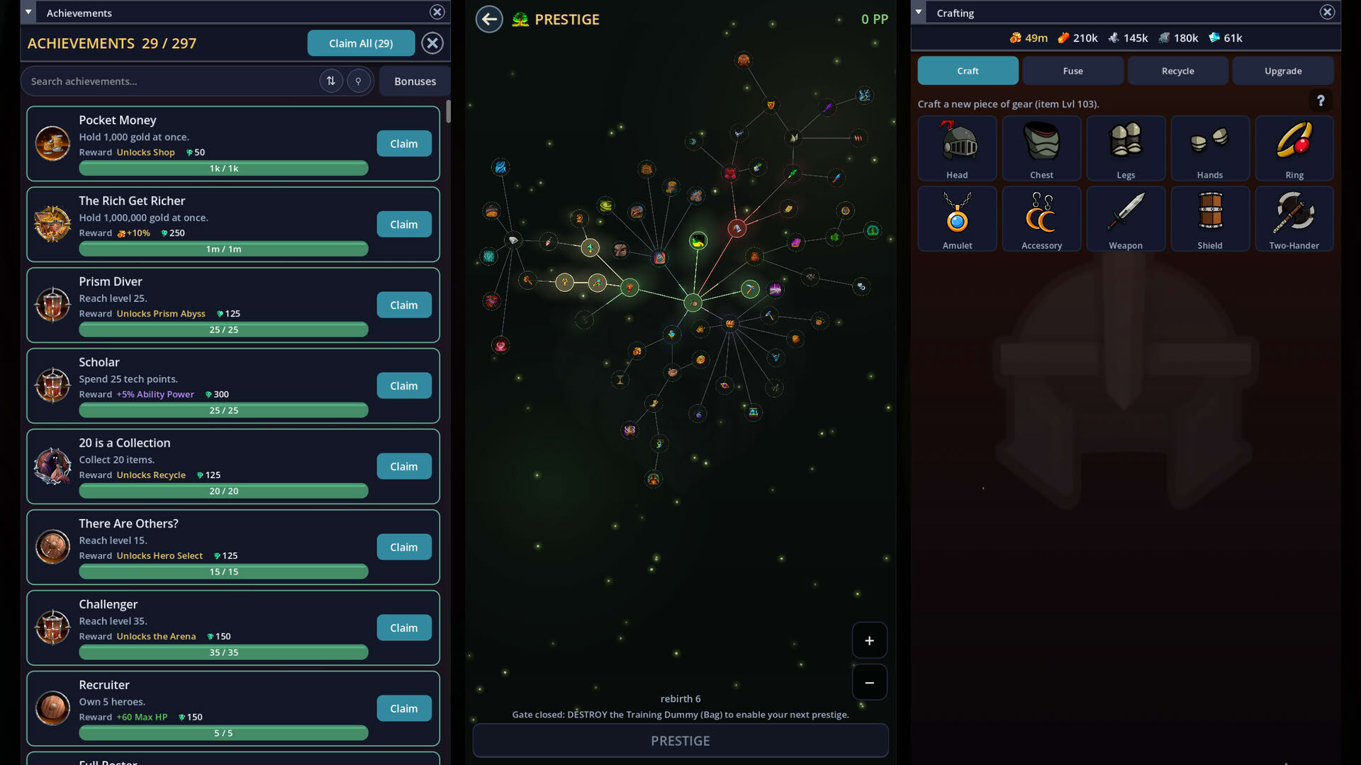 Screenshot for Prigod Idle