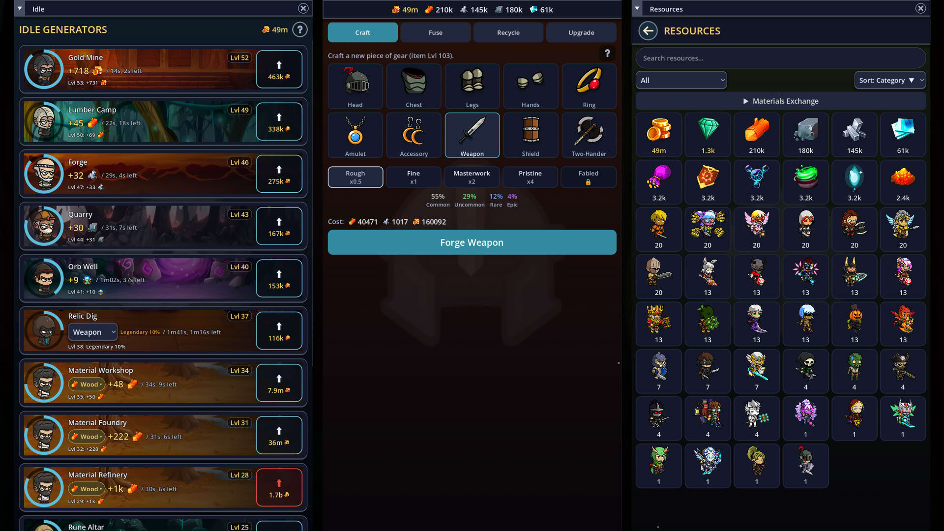 Screenshot for Prigod Idle