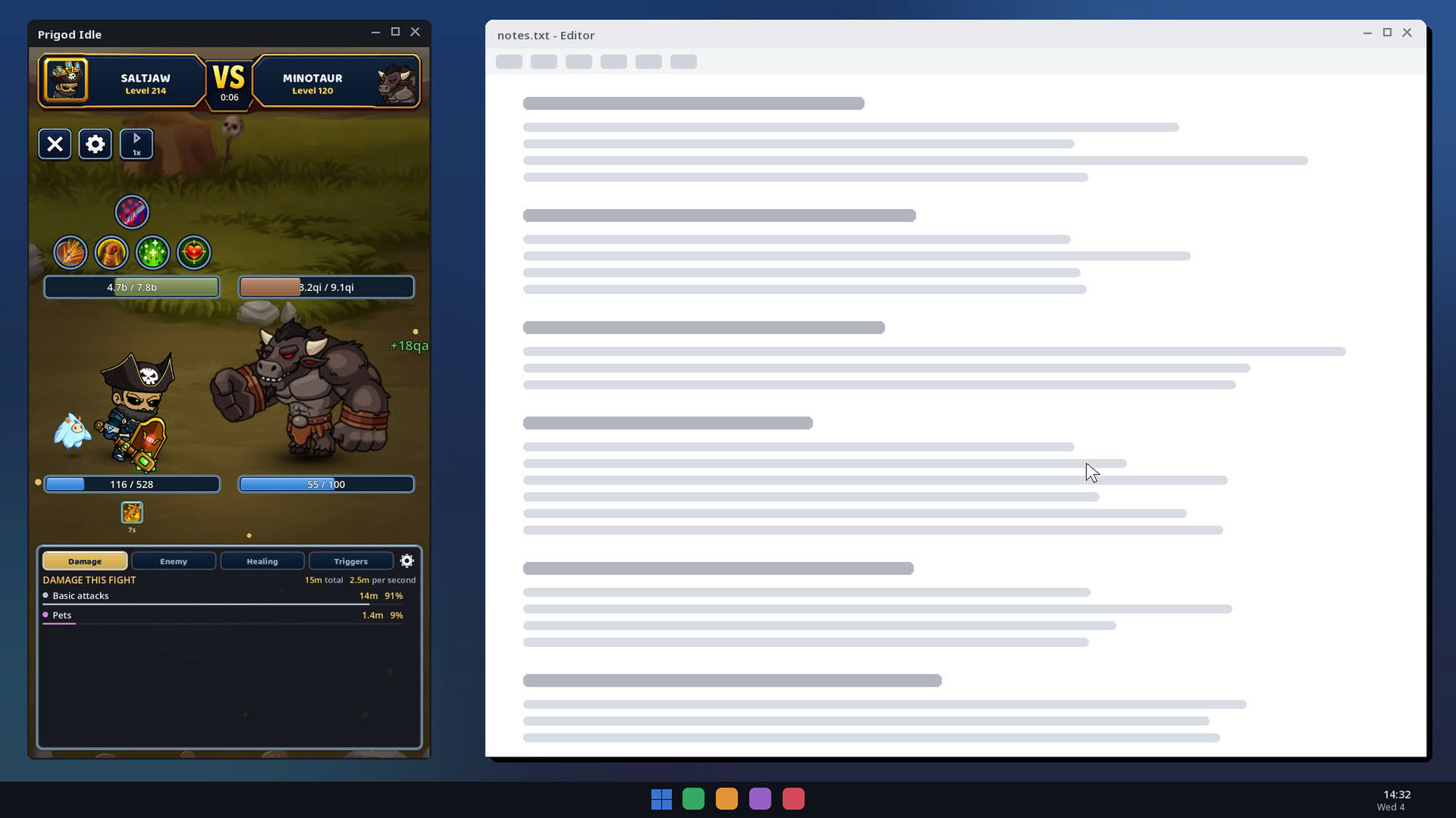 Screenshot for Prigod Idle
