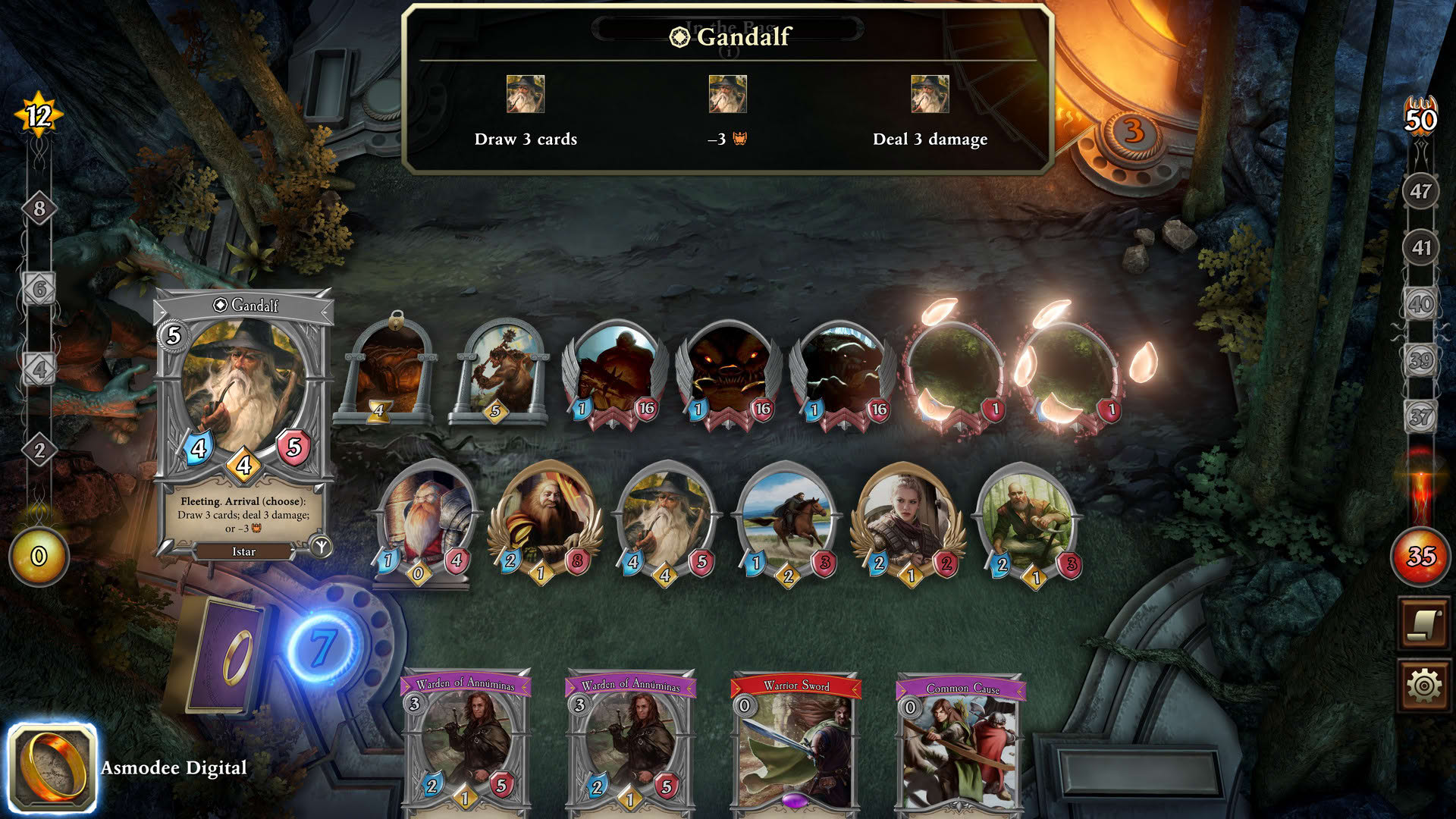 Screenshot for The Lord of the Rings: Adventure Card Game