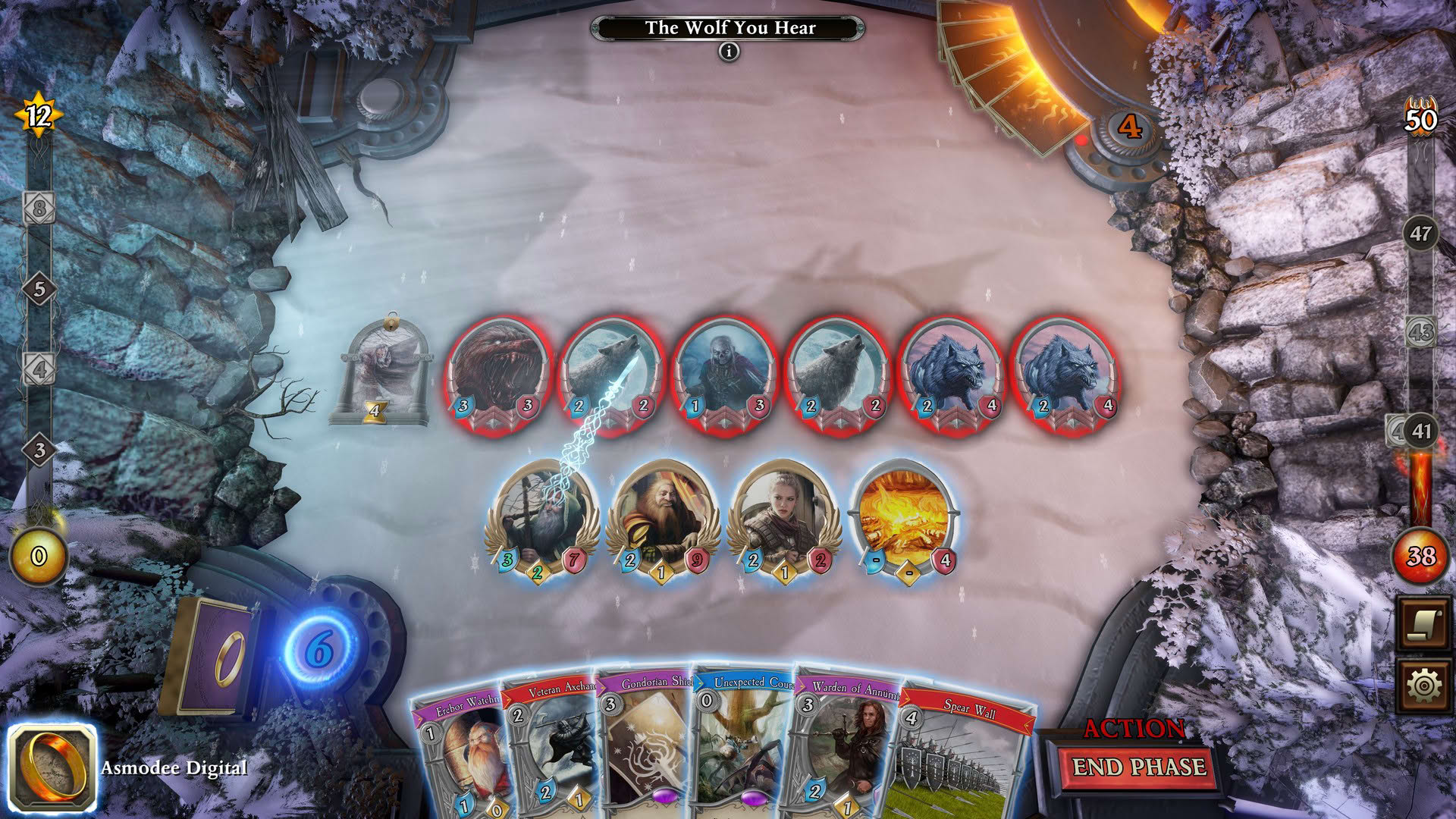 Screenshot for The Lord of the Rings: Adventure Card Game