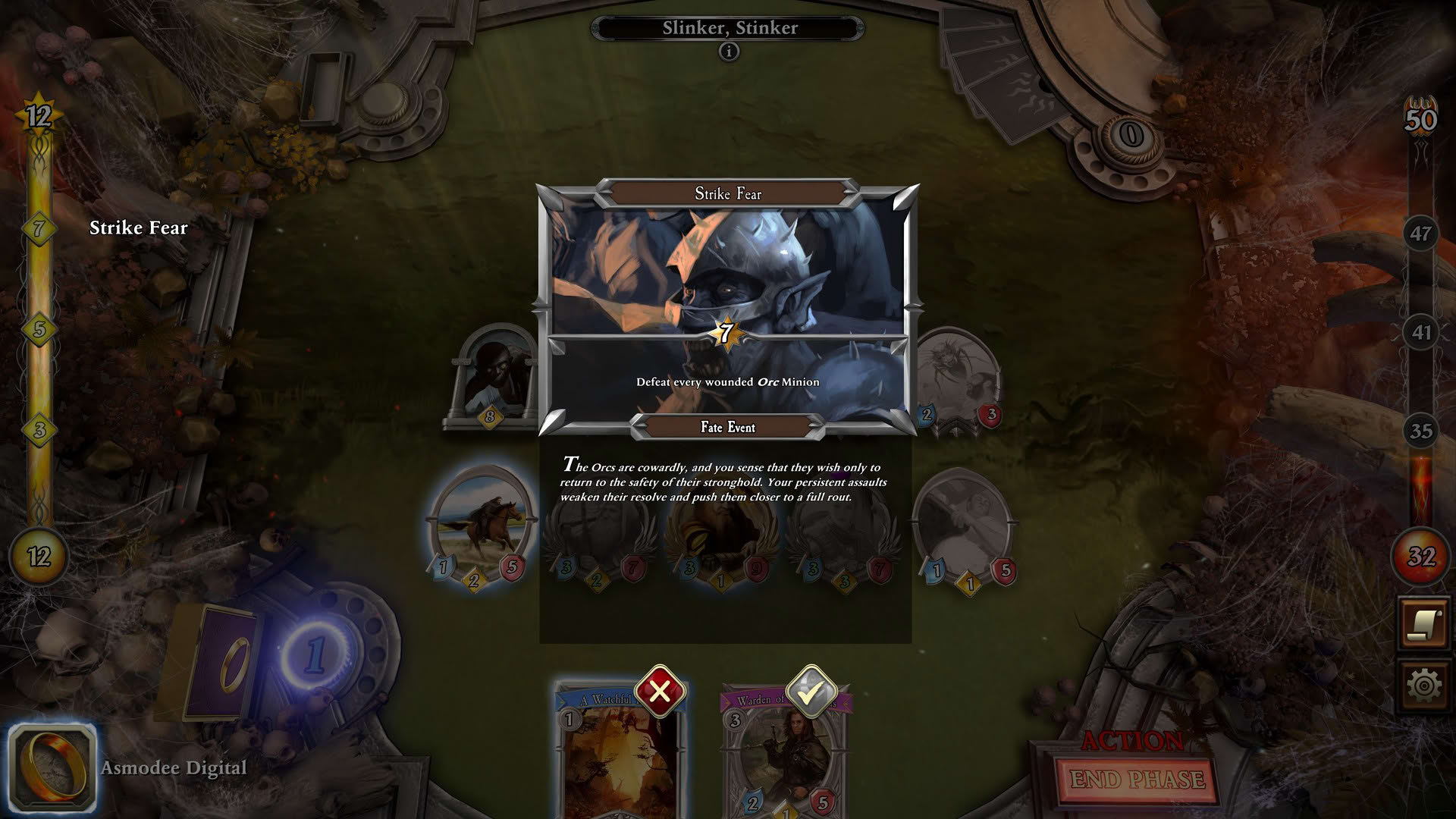 Screenshot for The Lord of the Rings: Adventure Card Game