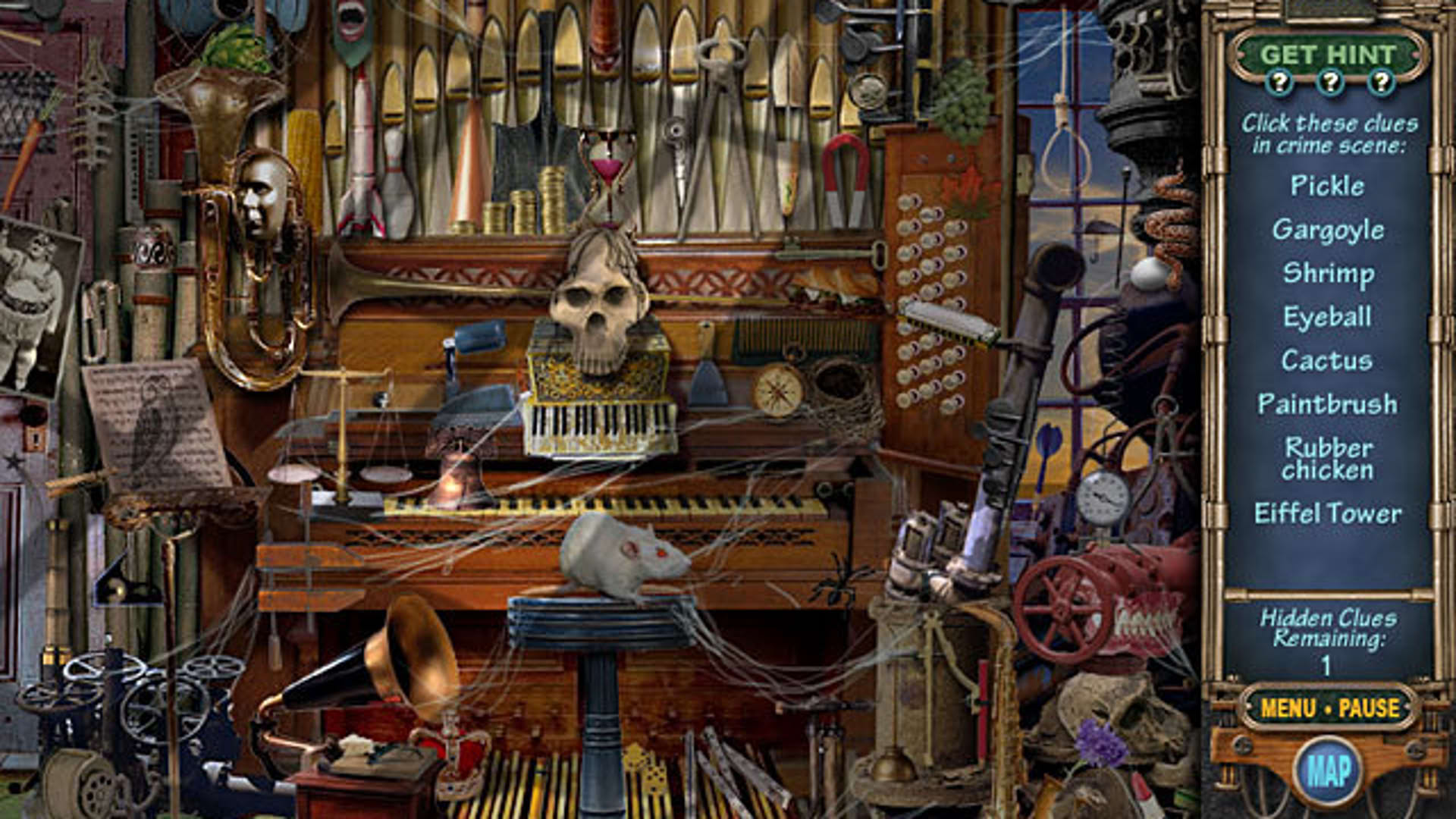 Screenshot for Mystery Case Files: Ravenhearst