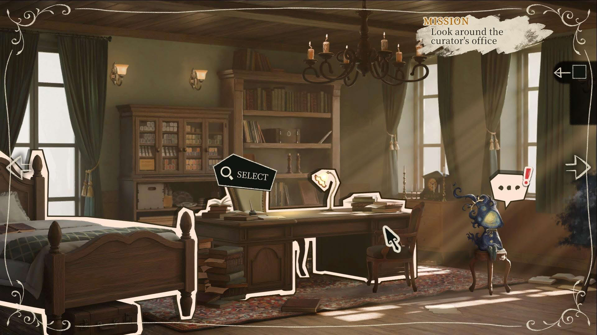 Screenshot for Lost Museum: Echoes of the Chromageists