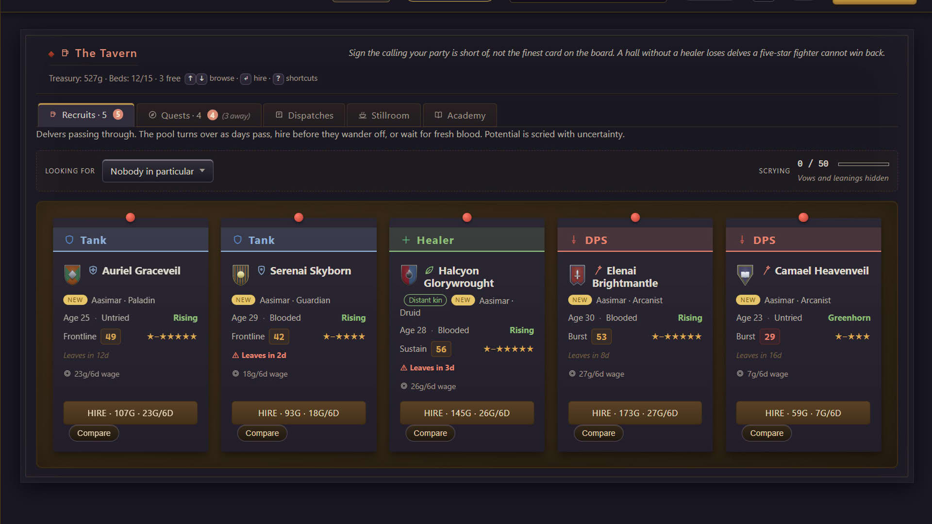 Screenshot for Dungeons & Dynasties