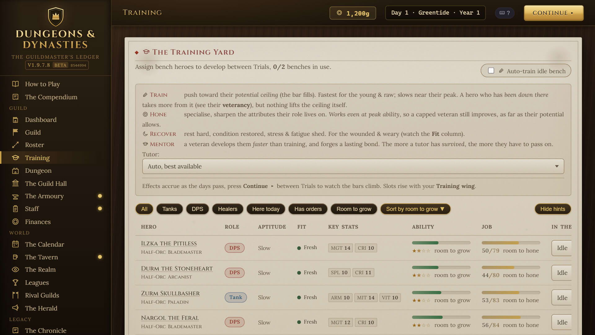 Screenshot for Dungeons & Dynasties