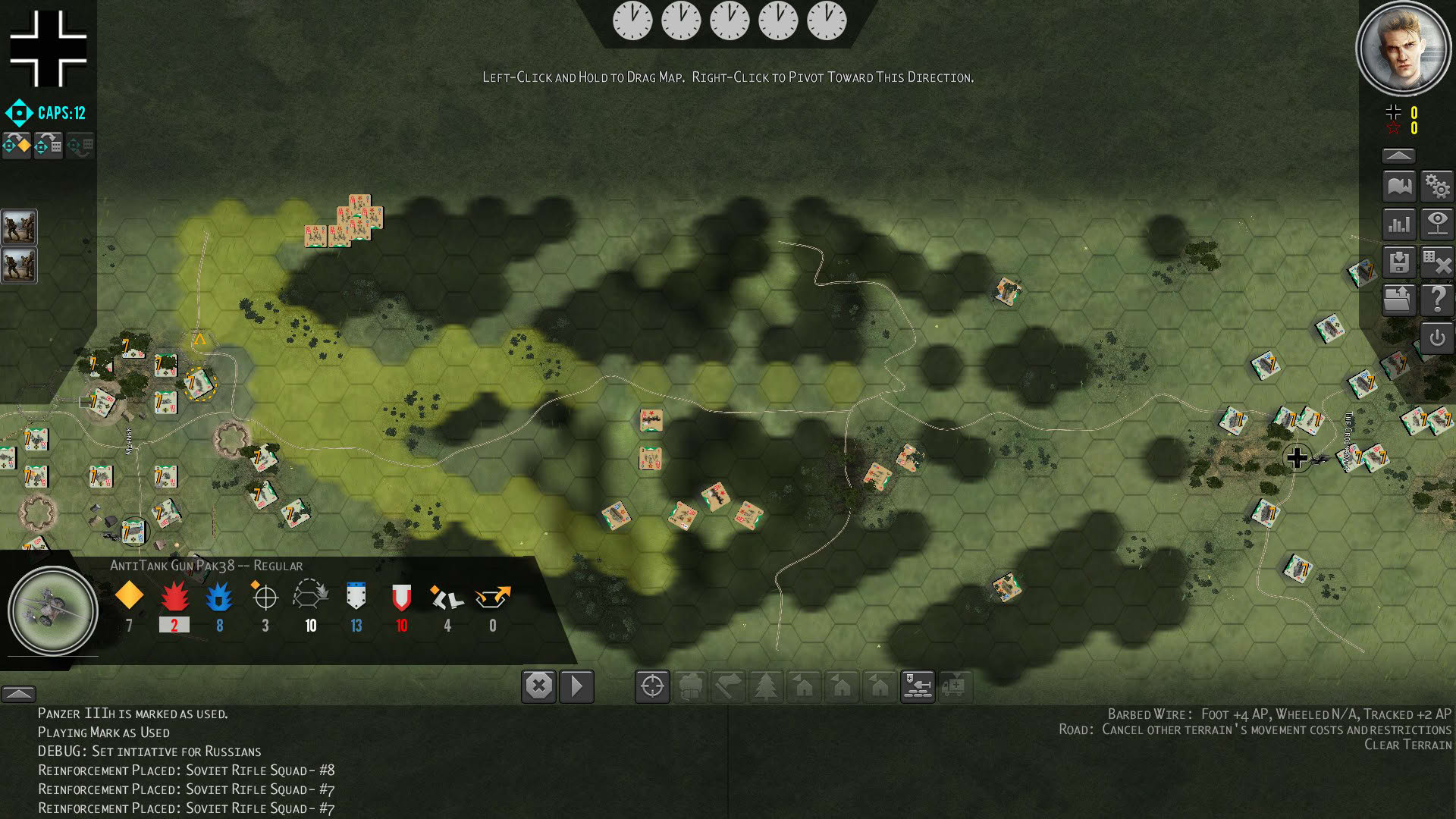 Screenshot for Conflict of Heroes: Awakening the Bear