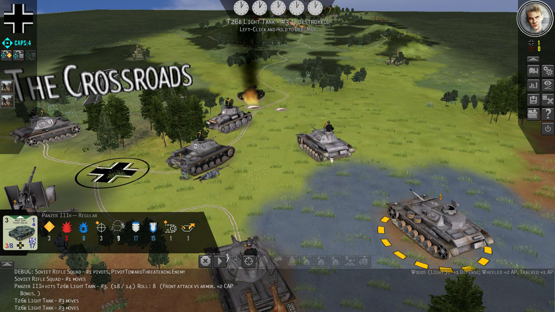 Screenshot for Conflict of Heroes: Awakening the Bear