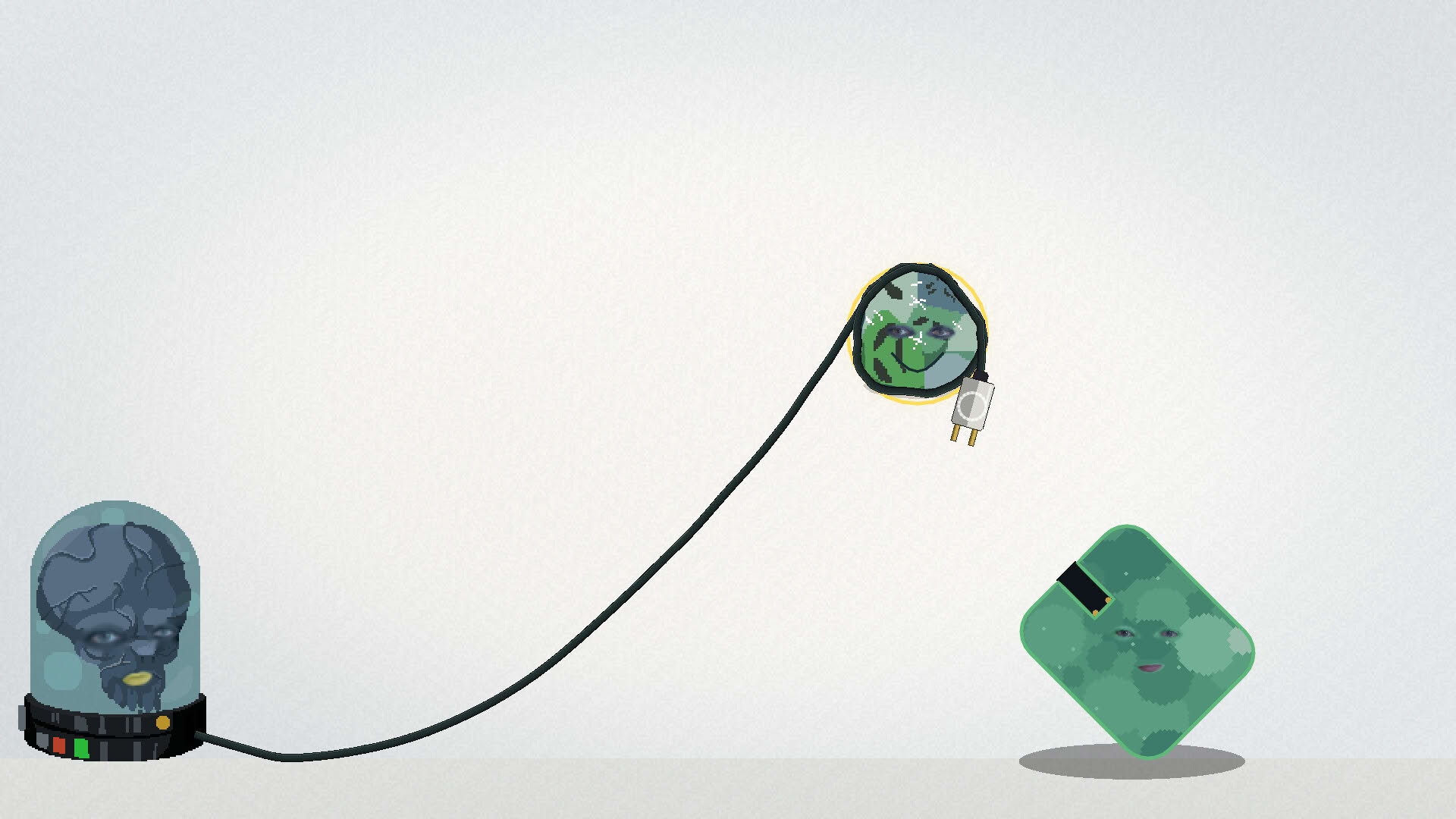 Screenshot for Narnok: Help! I Was Reincarnated as a Brain in a Jar and Need to Plug in My Power Cables