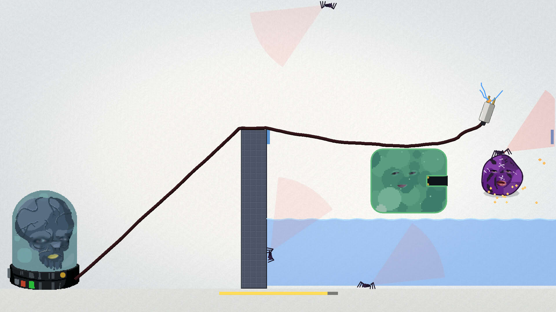 Screenshot for Narnok: Help! I Was Reincarnated as a Brain in a Jar and Need to Plug in My Power Cables