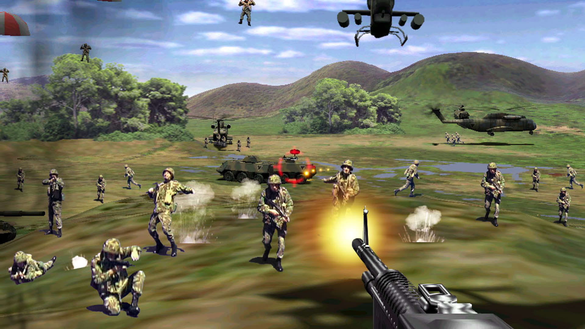Screenshot for Beach Head 2002