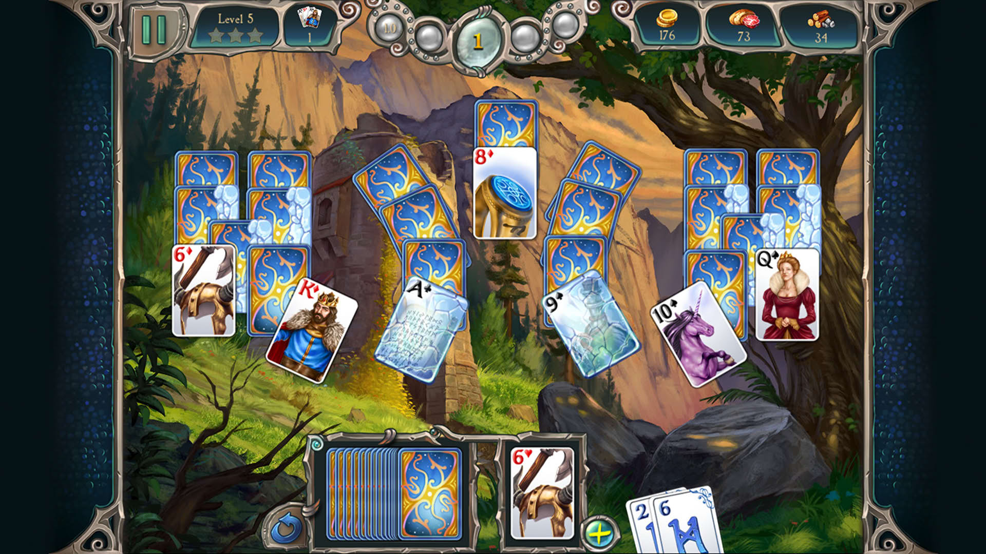Screenshot for Avalon Legends Solitaire 2