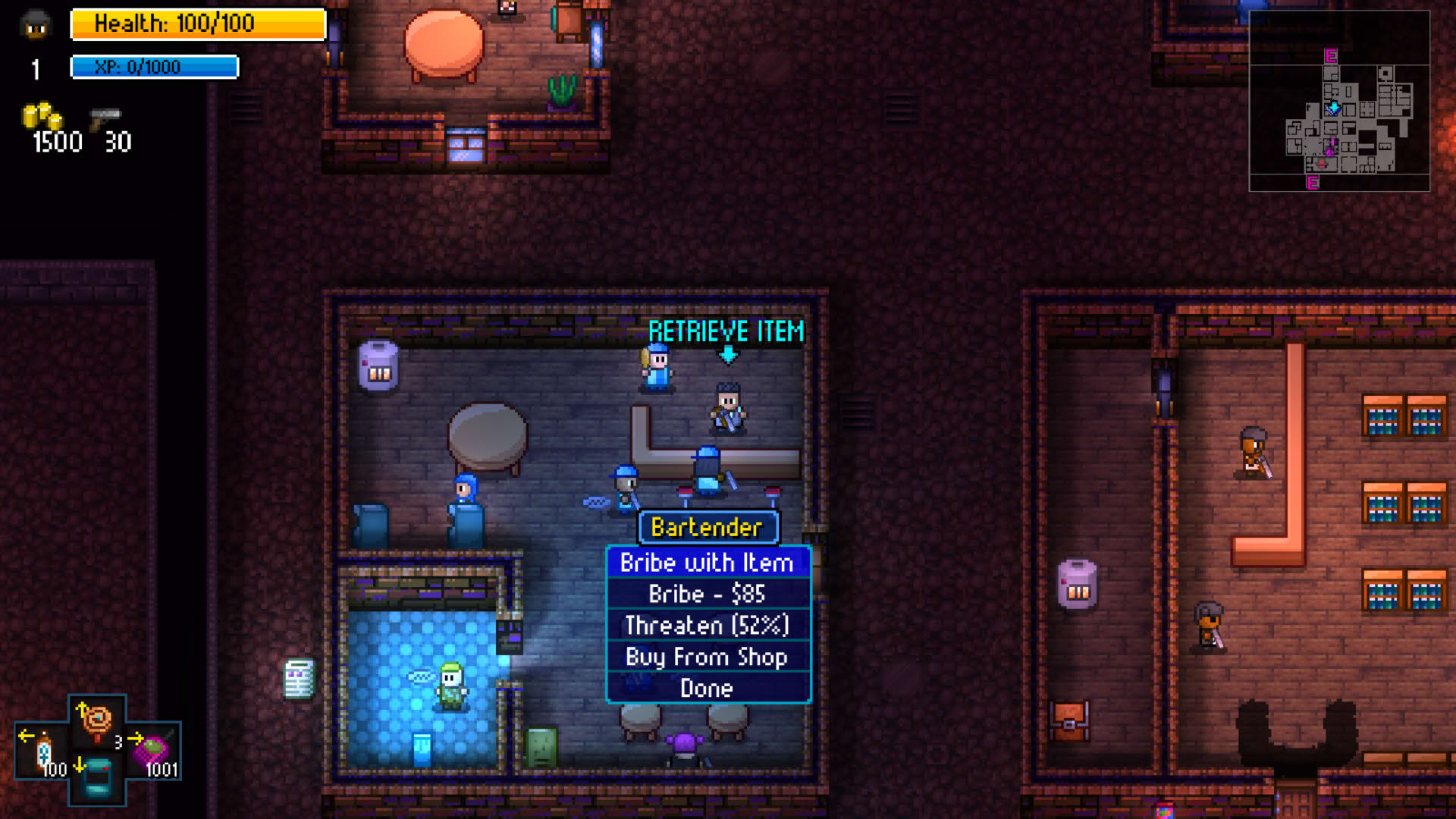 Screenshot for Streets of Rogue