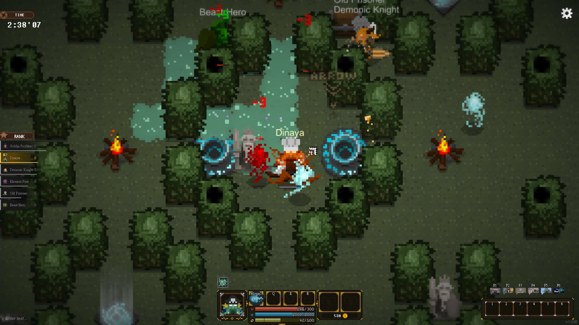 Screenshot for Hunger Dungeon