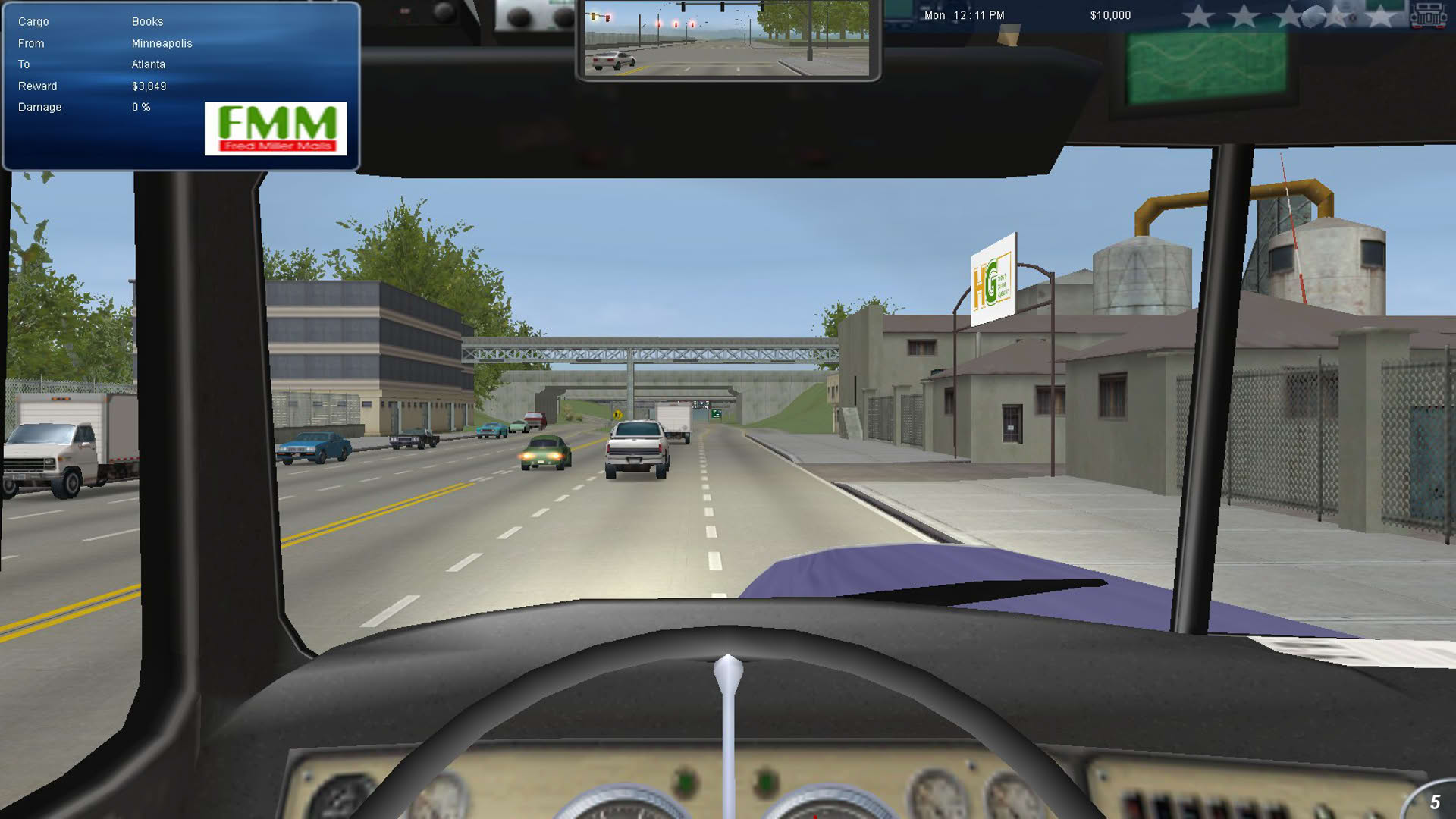 Screenshot for 18 Wheels of Steel: Across America