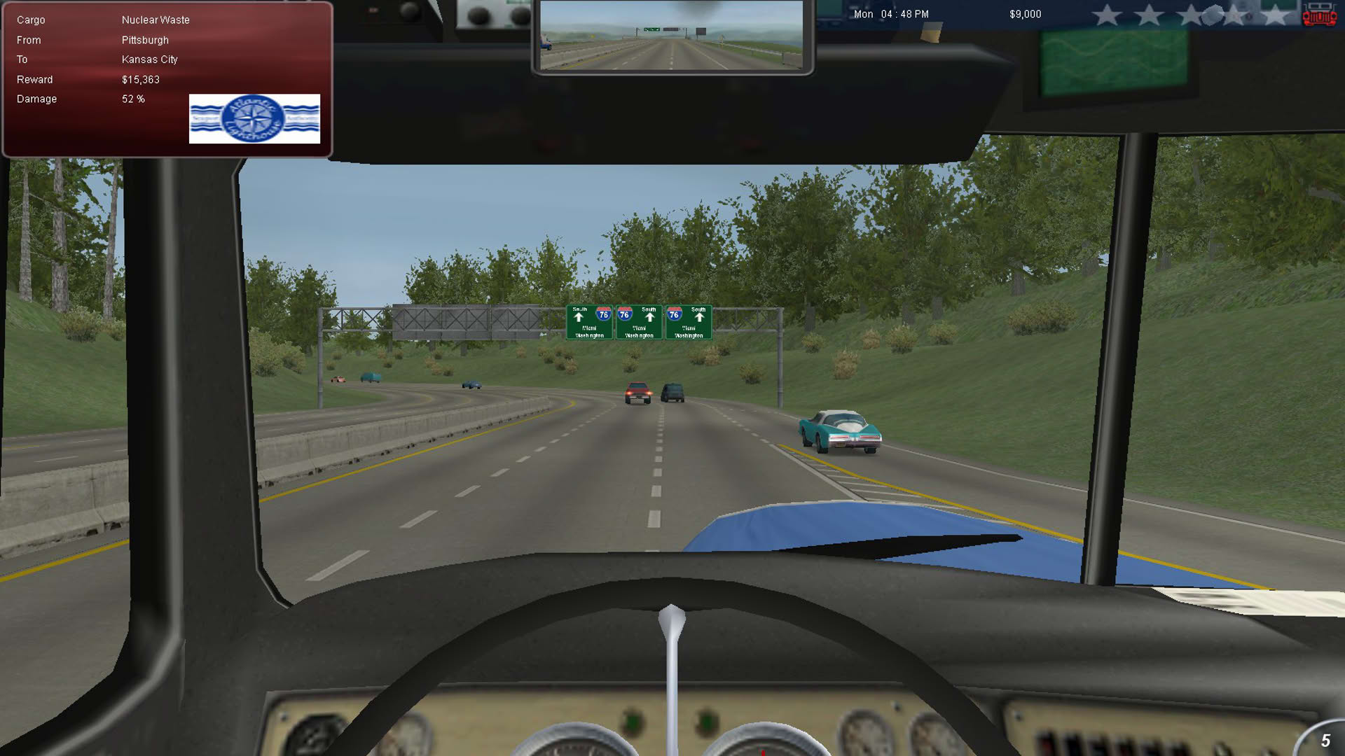 Screenshot for 18 Wheels of Steel: Across America
