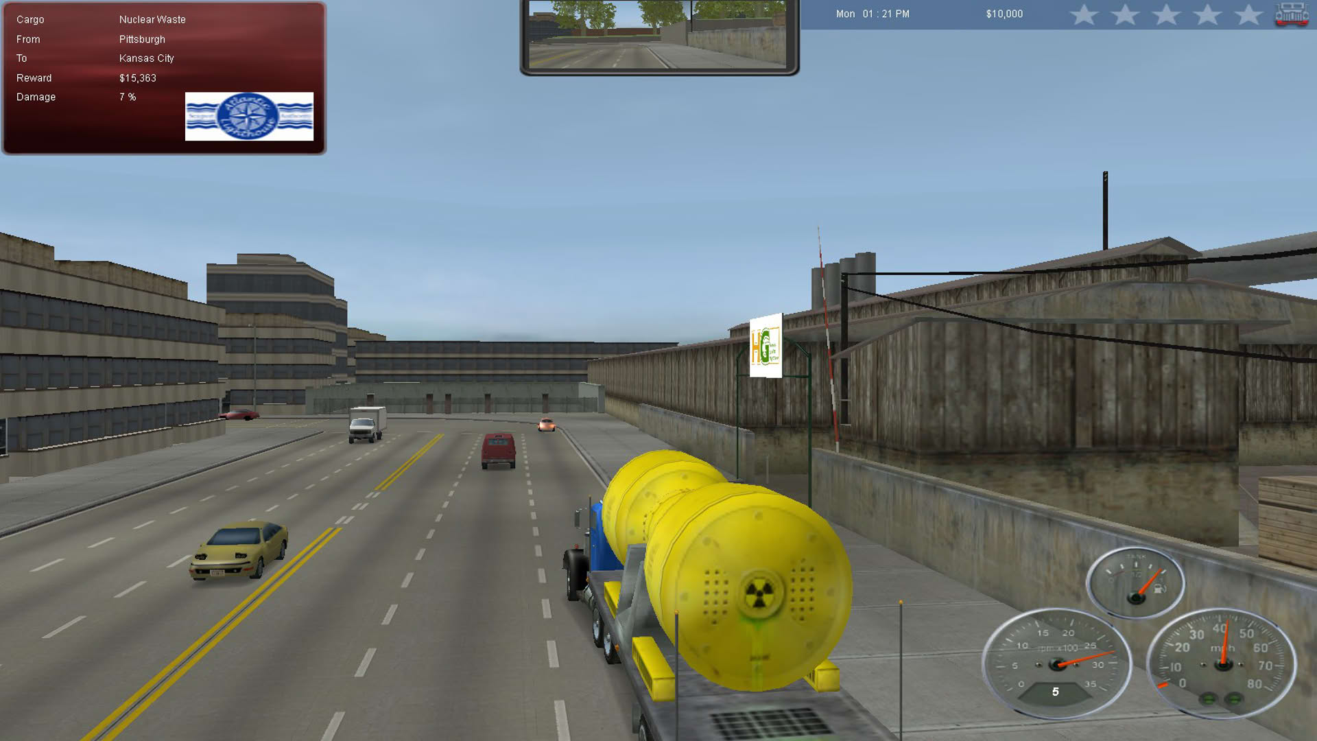 Screenshot for 18 Wheels of Steel: Across America
