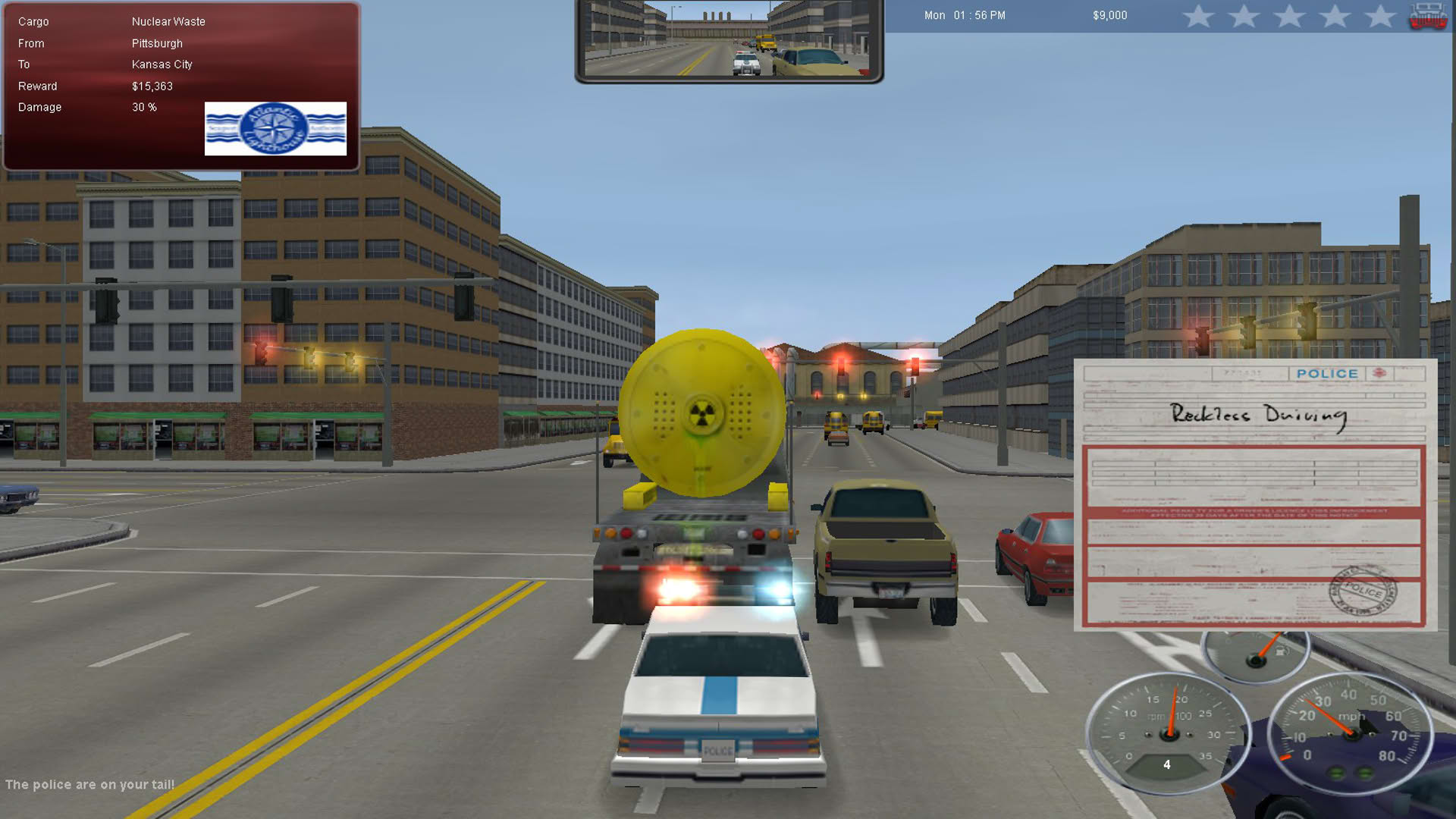 Screenshot for 18 Wheels of Steel: Across America