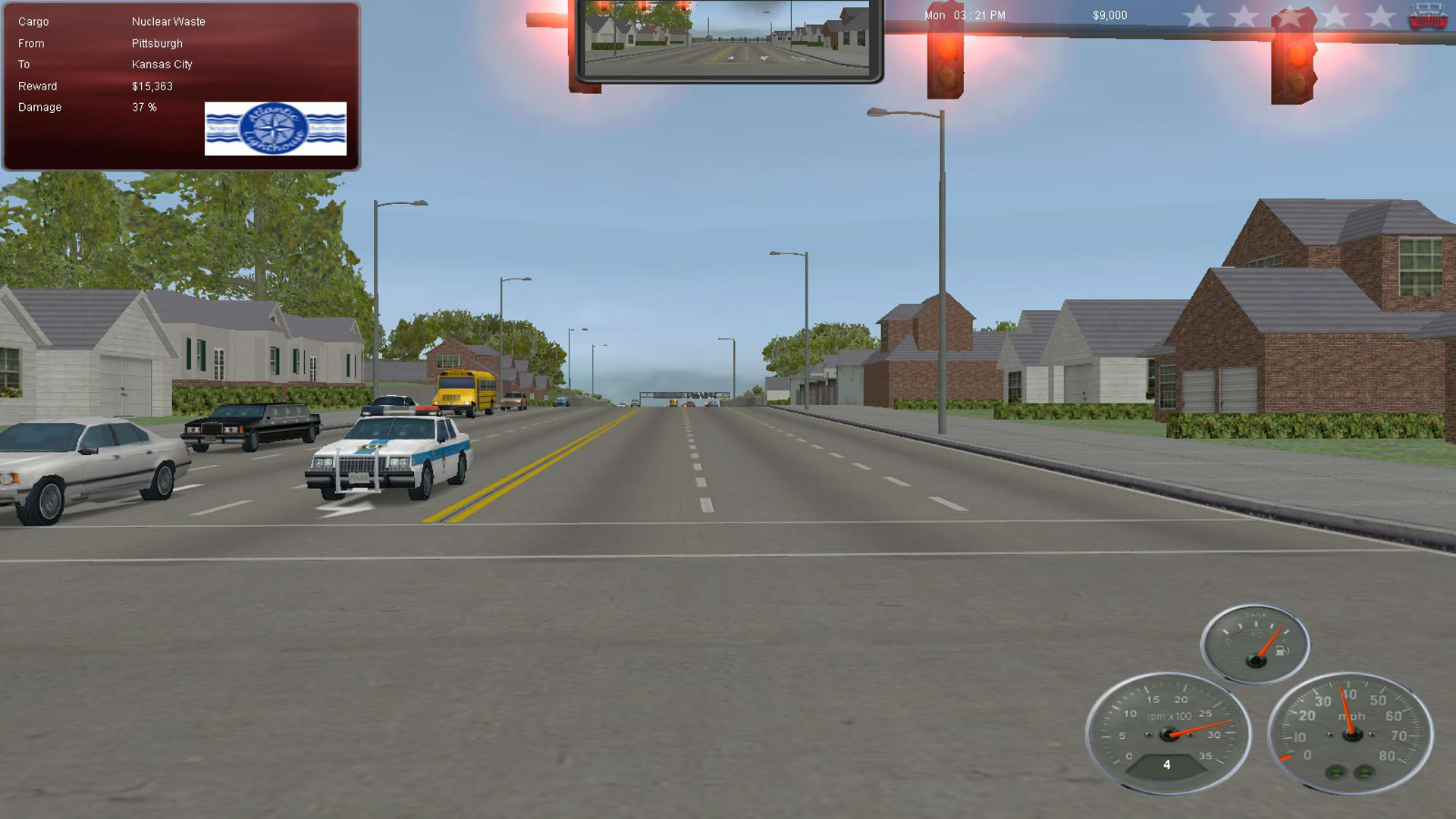 Screenshot for 18 Wheels of Steel: Across America