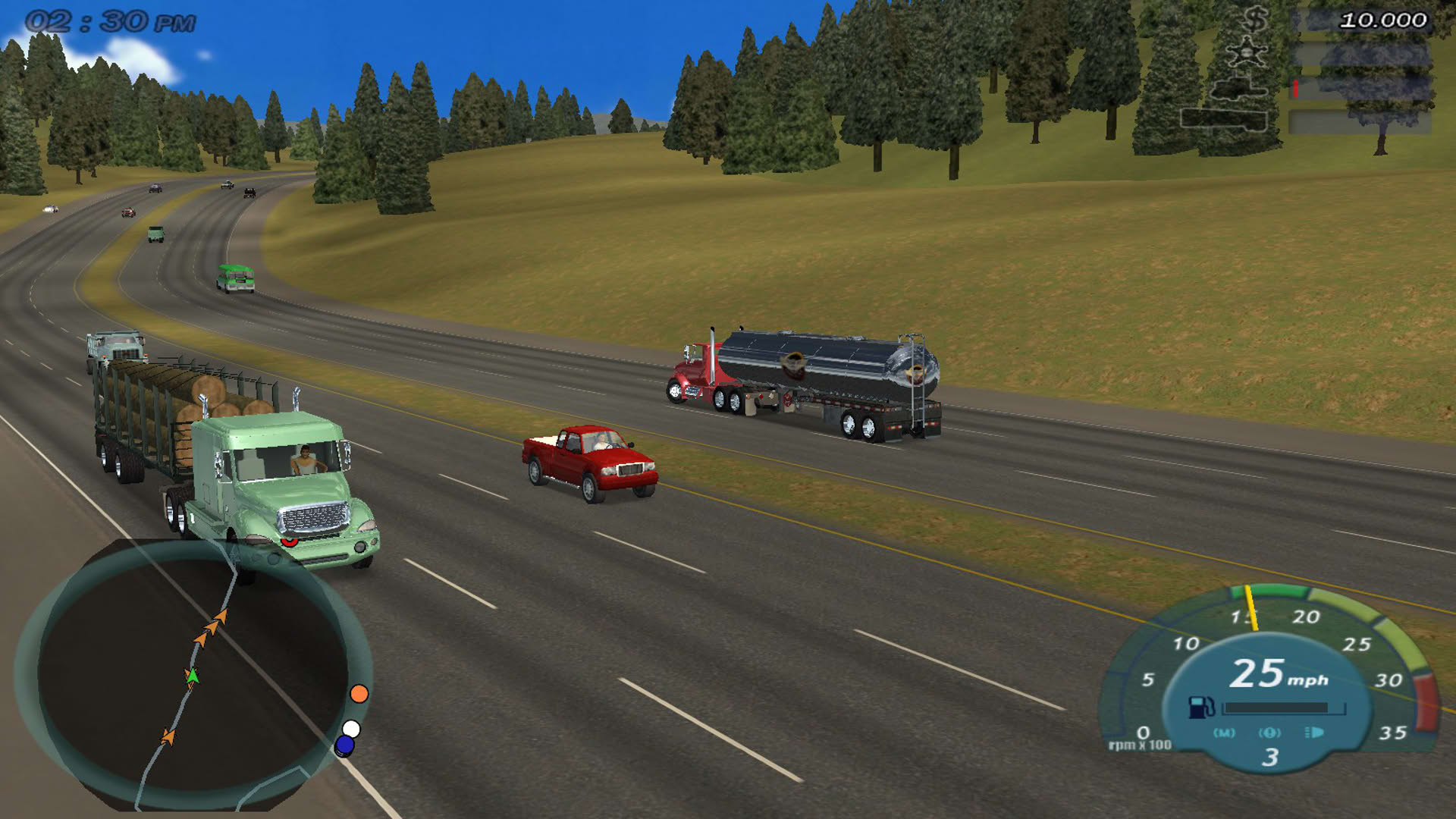 Screenshot for 18 Wheels of Steel: Convoy