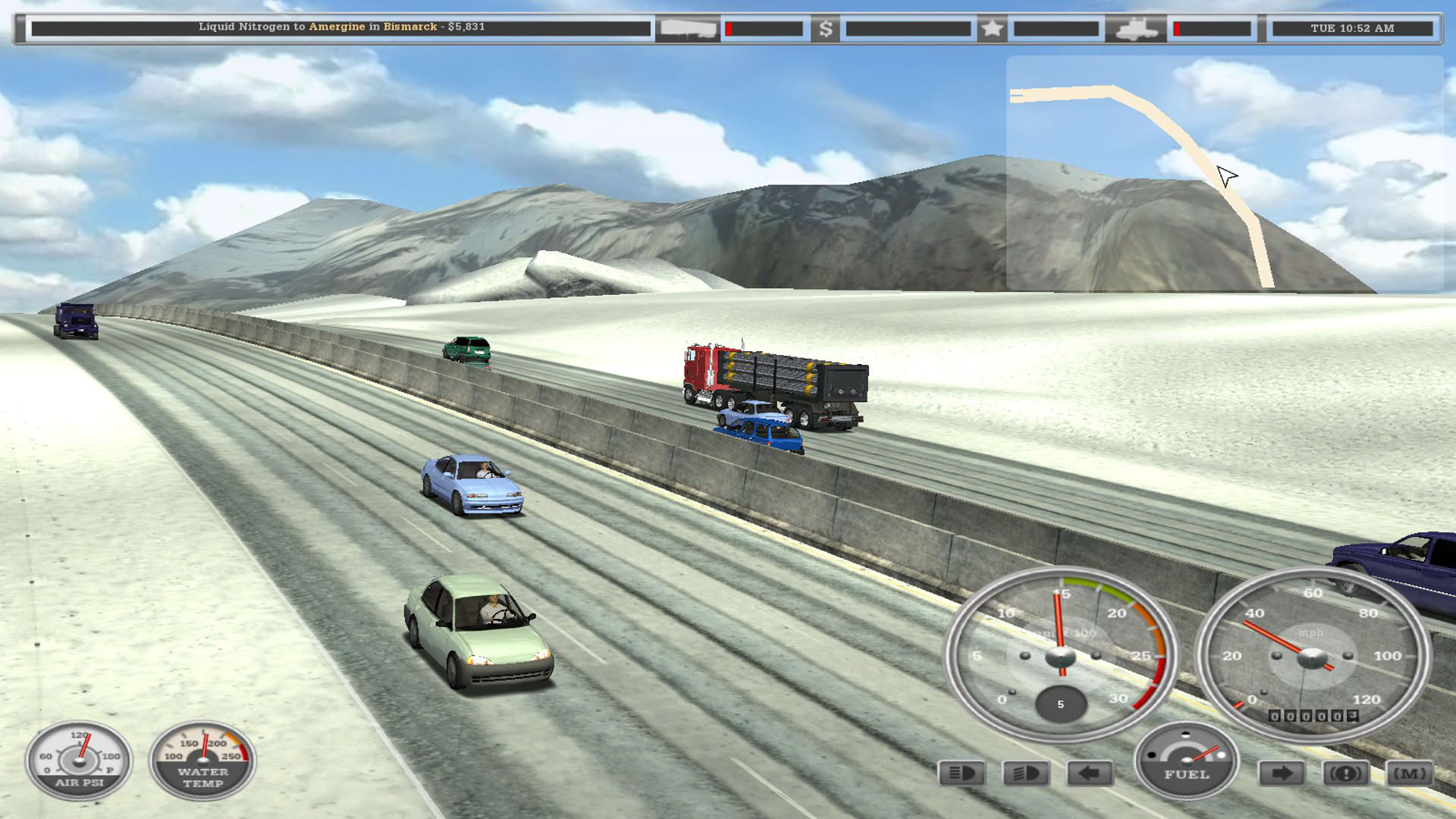 Screenshot for 18 Wheels of Steel: Haulin'